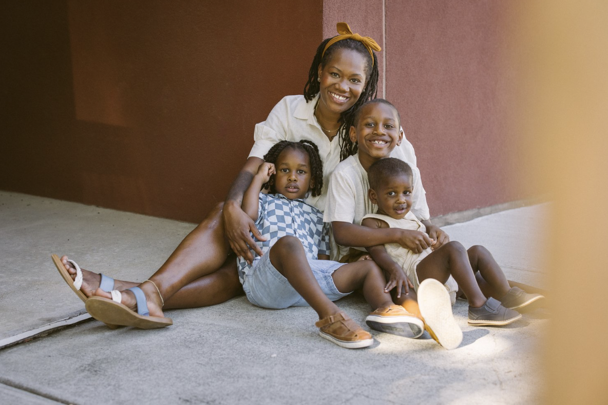 Gatling Family Downtown Durham Portraits