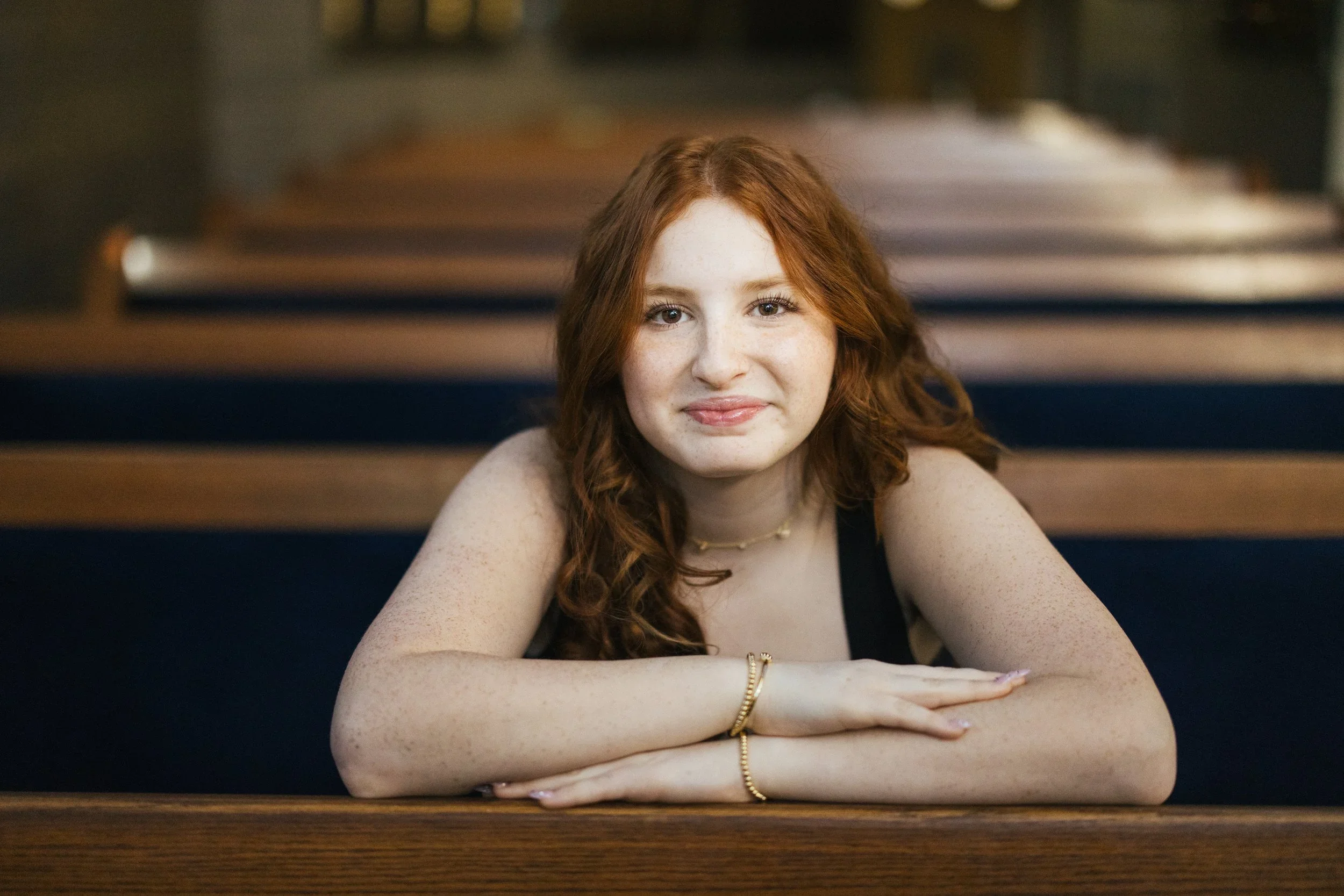 YoungGirlSmilingAtBatMitzvah