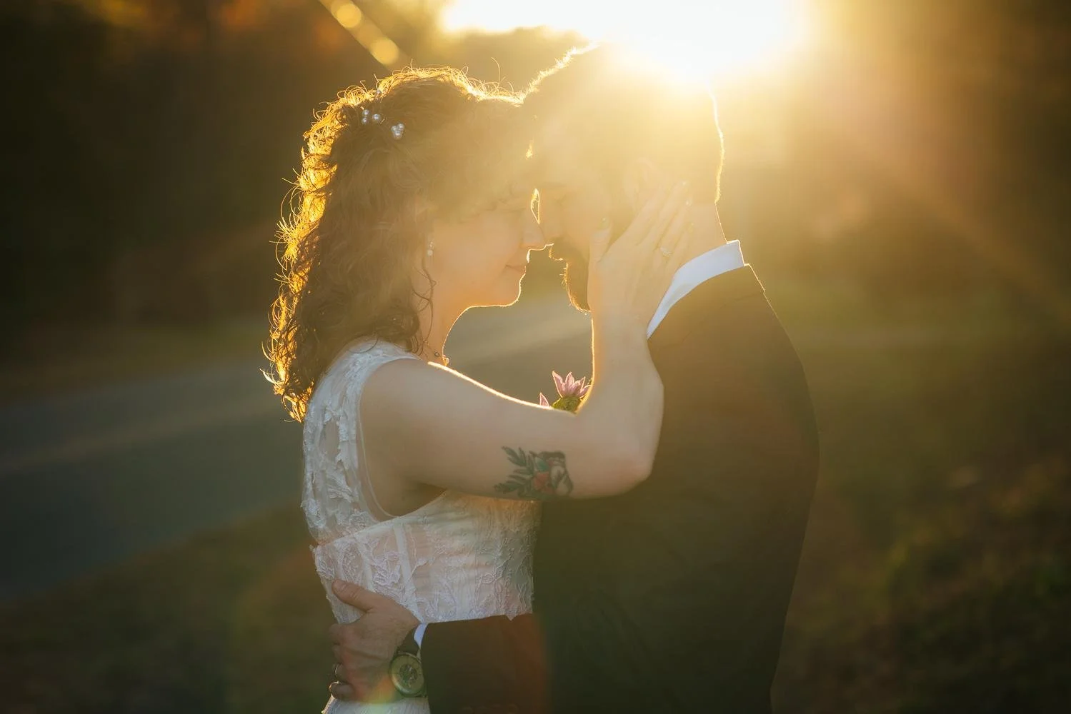 Emily &amp; Connor | Intimate Wedding at Honeysuckle Tea House | Chapel Hill NC Wedding Photographer