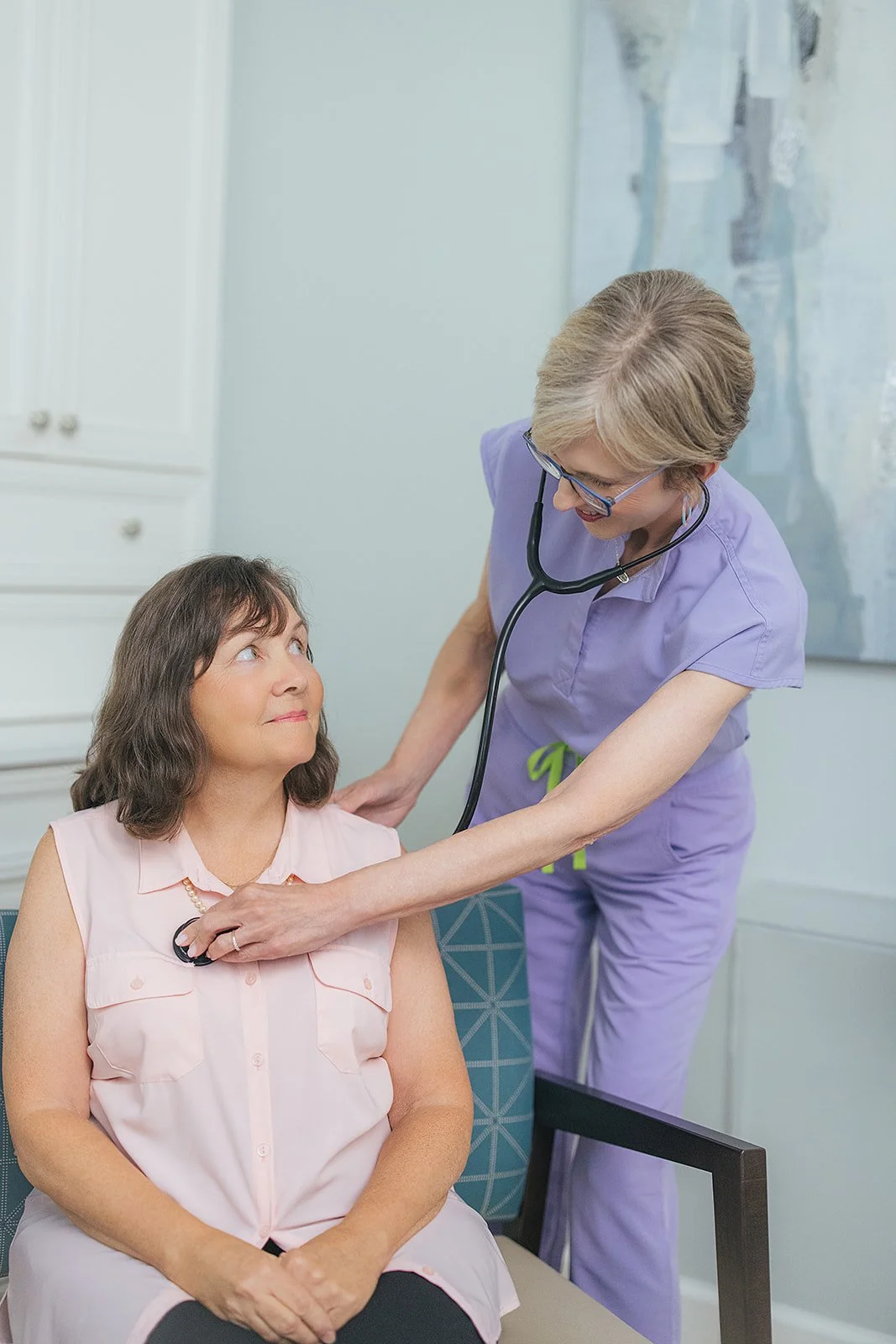 Medical Professional And Patient Commercial Photography Durham NC