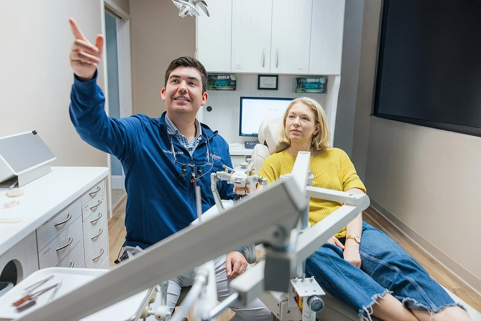 Medical Professional And Patient Commercial Photography Durham NC