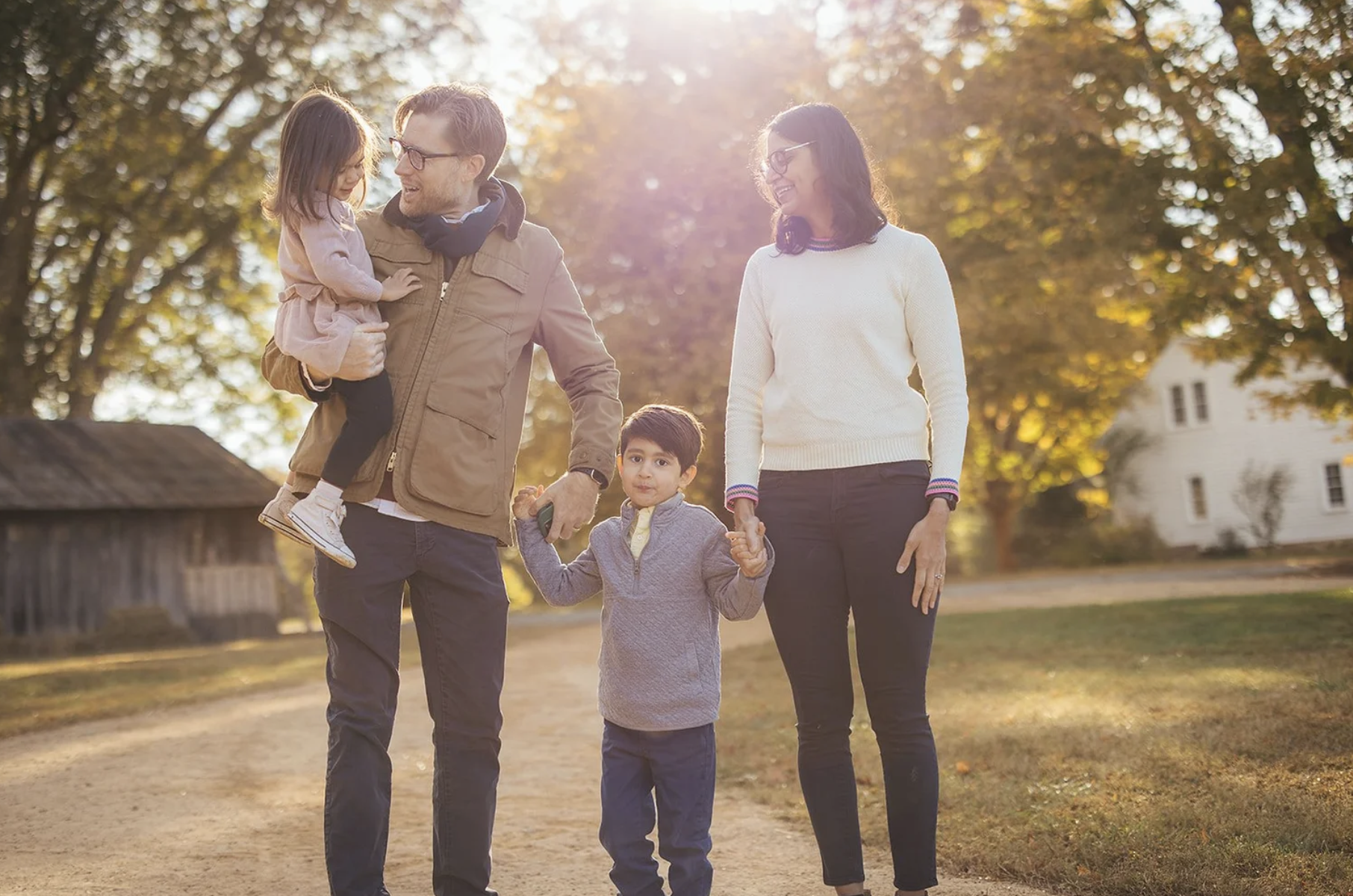 Christmas Card Photos at Blackwood Farm Park: A Chapel Hill Family Photographer's Guide