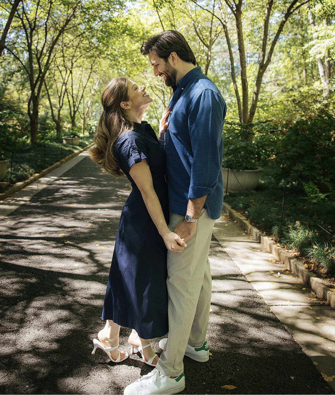 A Surprise Proposal at Duke Gardens in Durham, NC