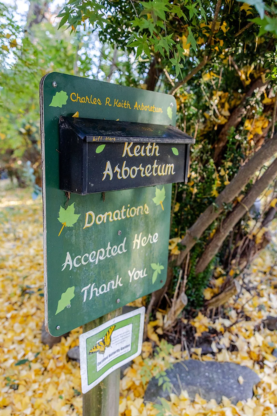 Keith Arboretum Signage Durham NC