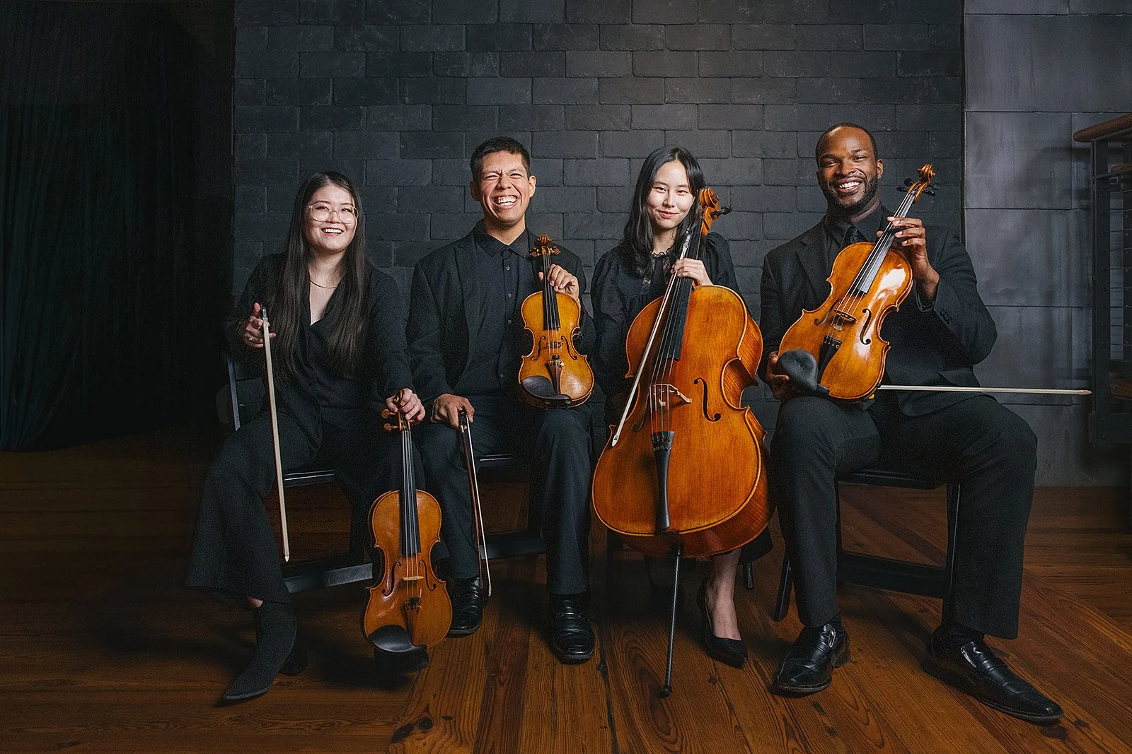 Photographing the Chamber Orchestra of the Triangle: A Portrait Session with Talented Young Fellows