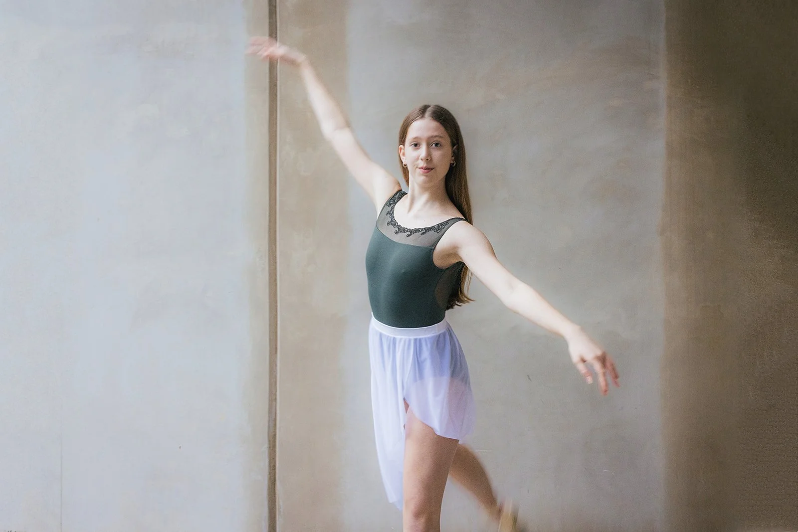 Raleigh Ballet Dancer Posing During Personal Branding Session