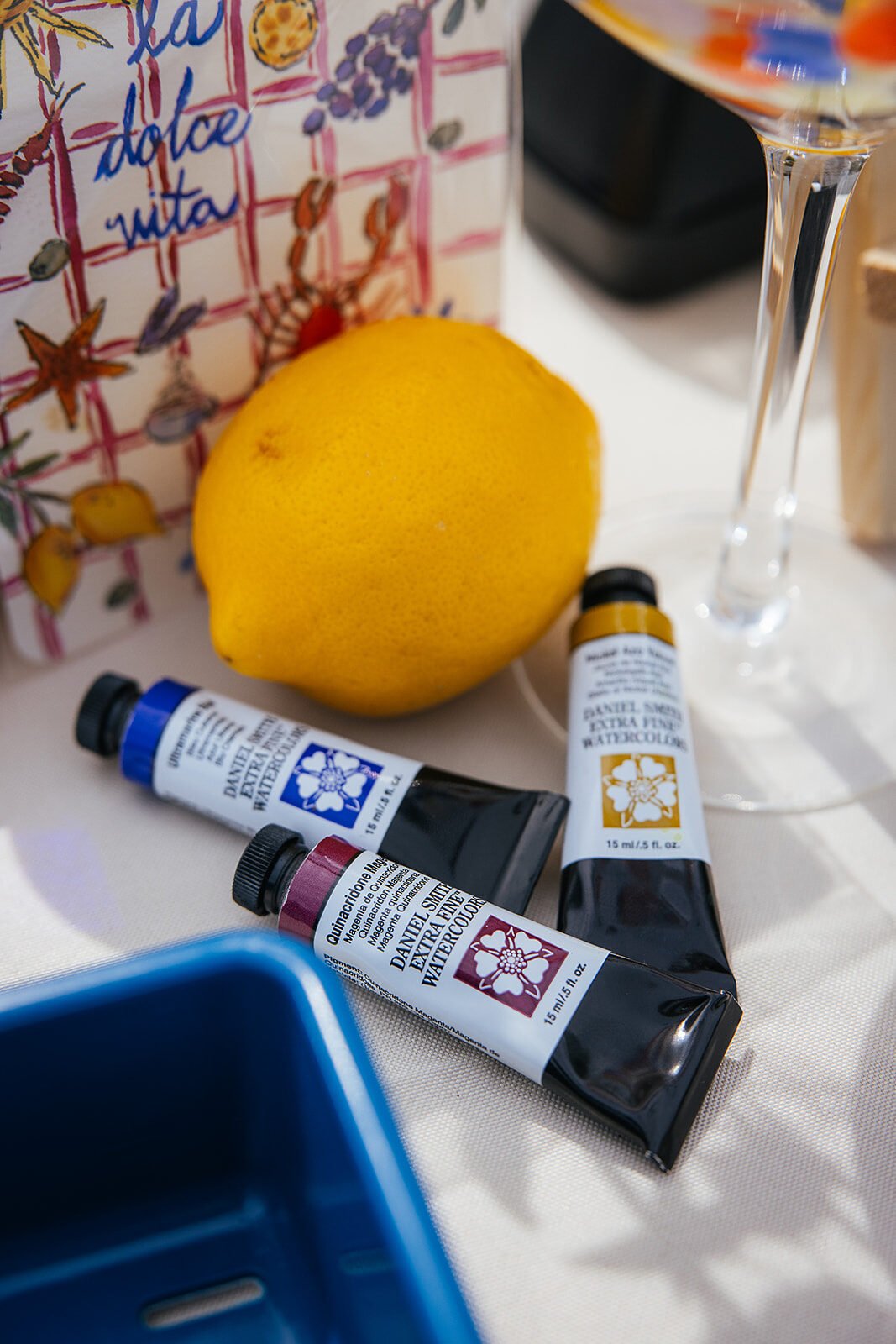 Watercolor Paint Details at Raleigh Event
