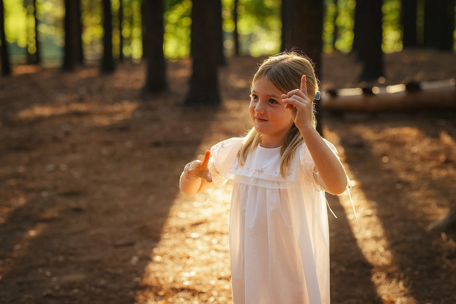 Young girl in natural light, documentary childhood portrait Hillsborough NC
