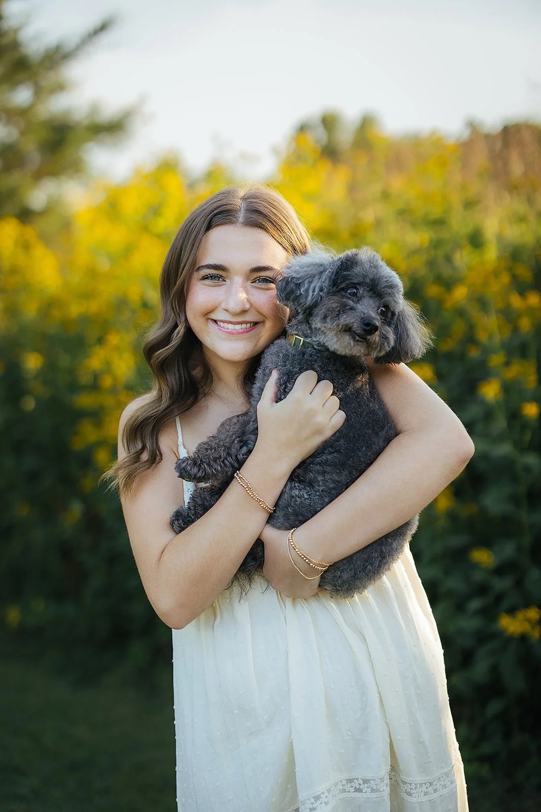 Senior Girl Portrait Photography with Pet