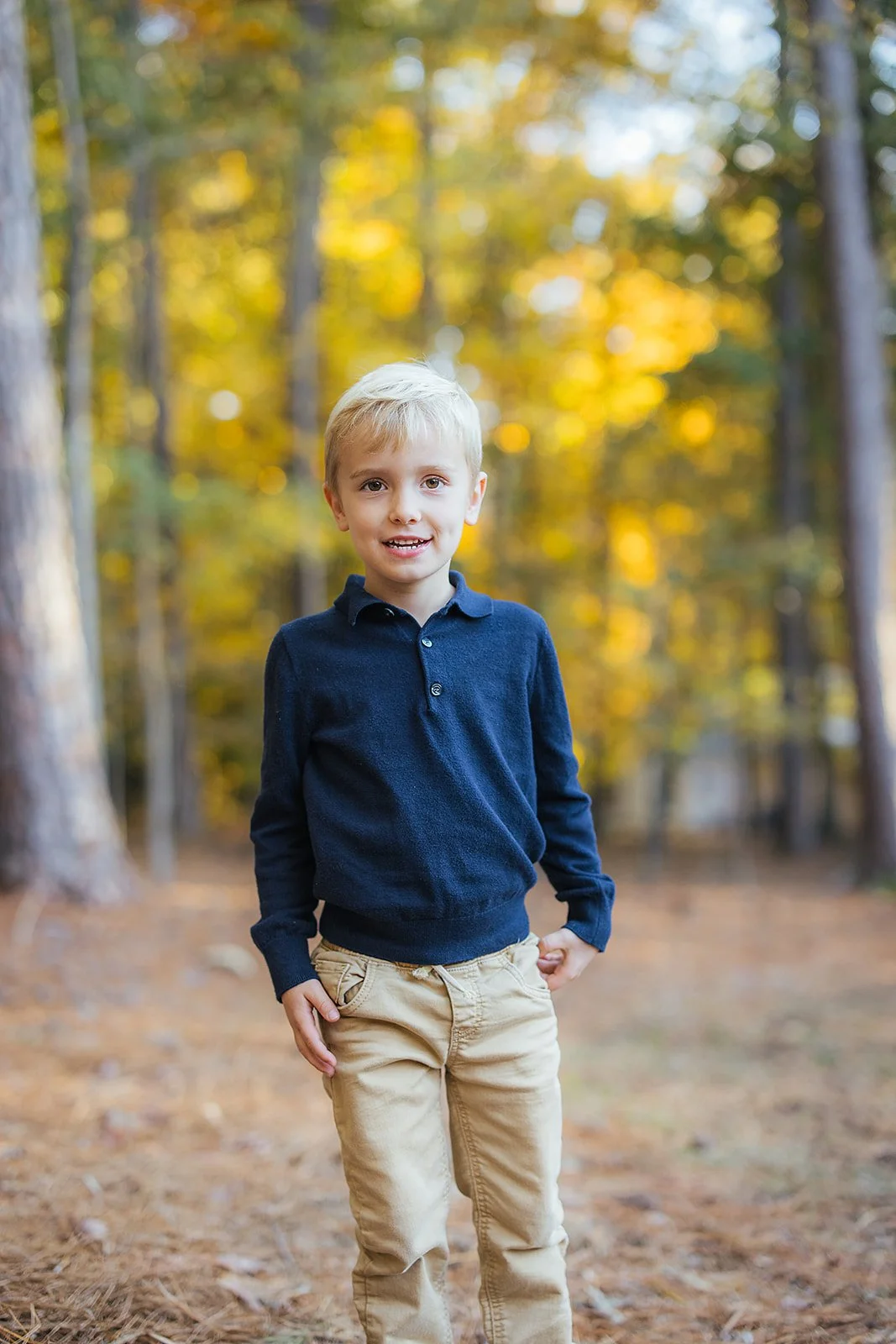 YoungBoyBlueShirtAndKhakiOutsideChapelHillNC