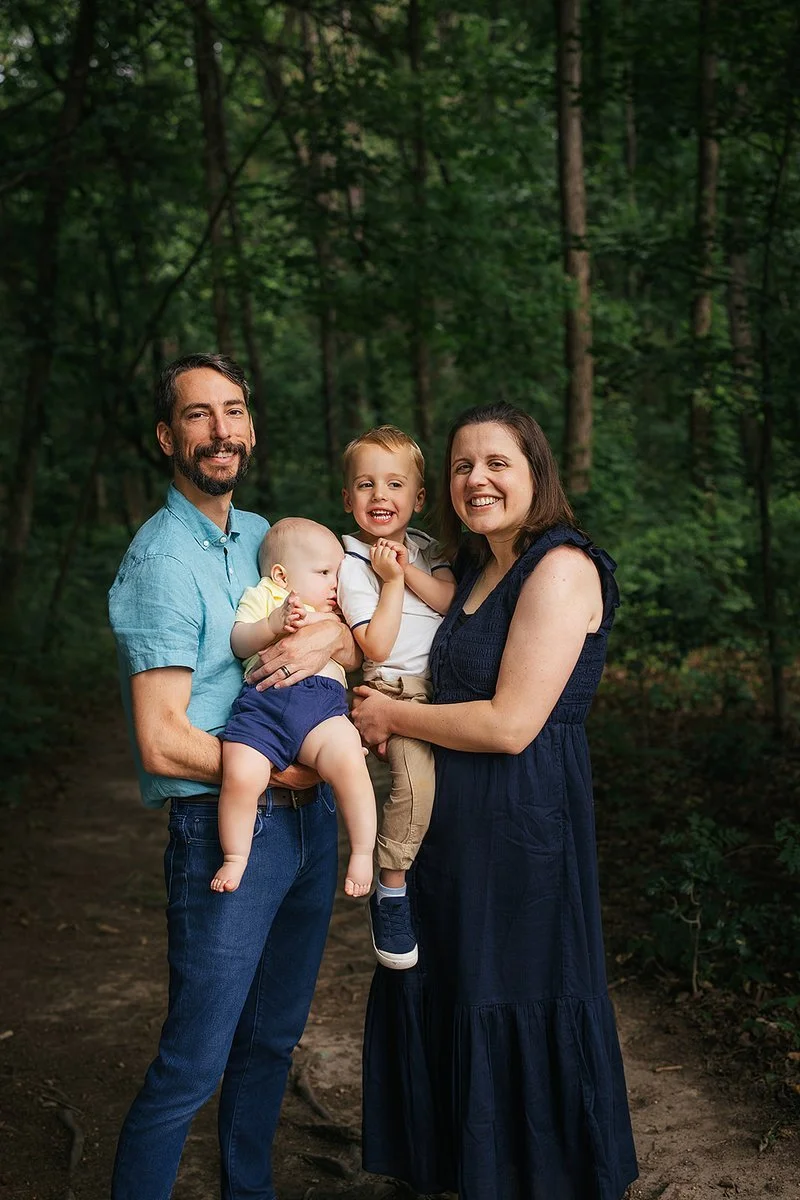 Family adventure through the fields at Blackwood Farm Park in Chapel Hill, North Carolina