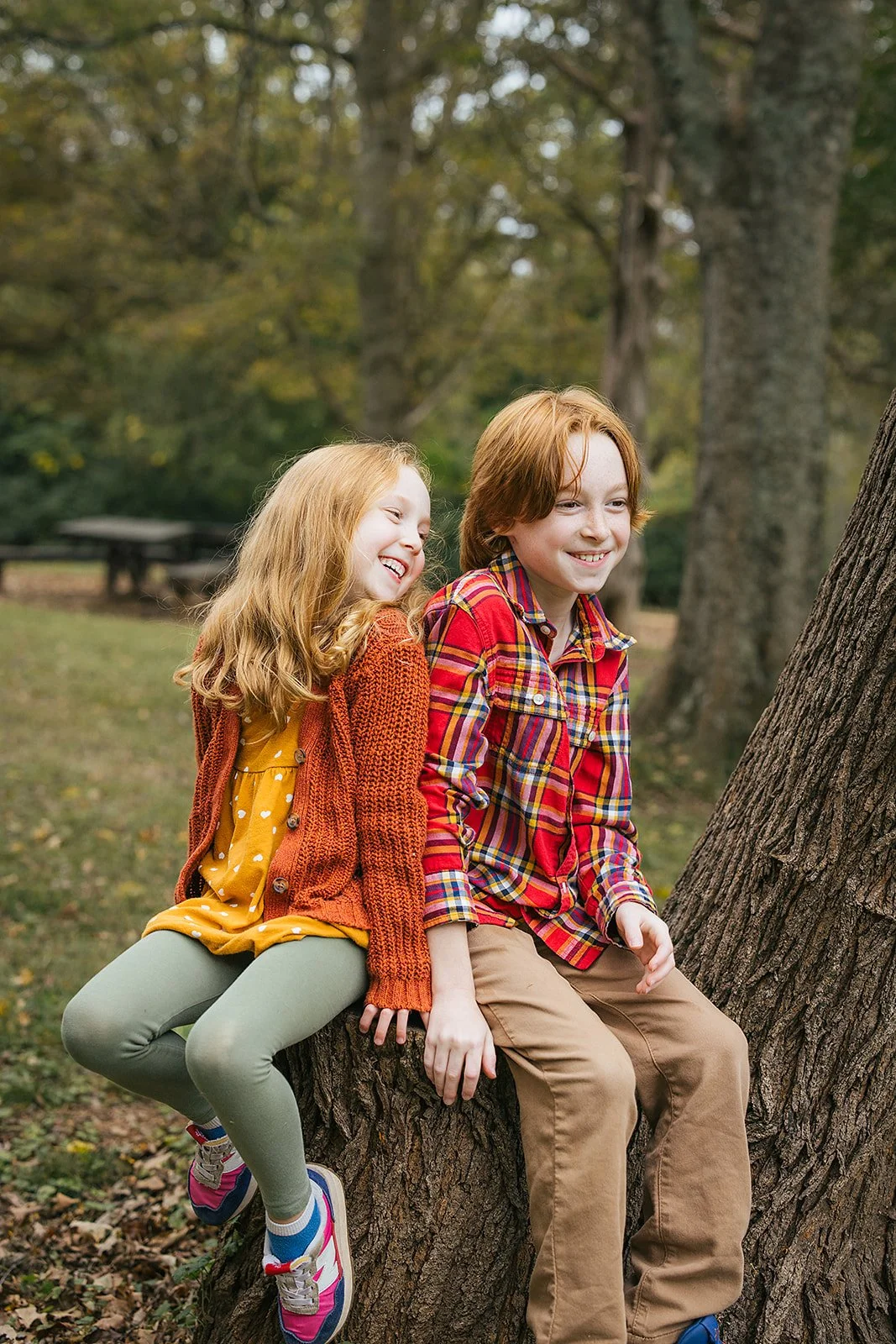 Relaxed family portraits at Ayr Mount in Hillsborough North Carolina