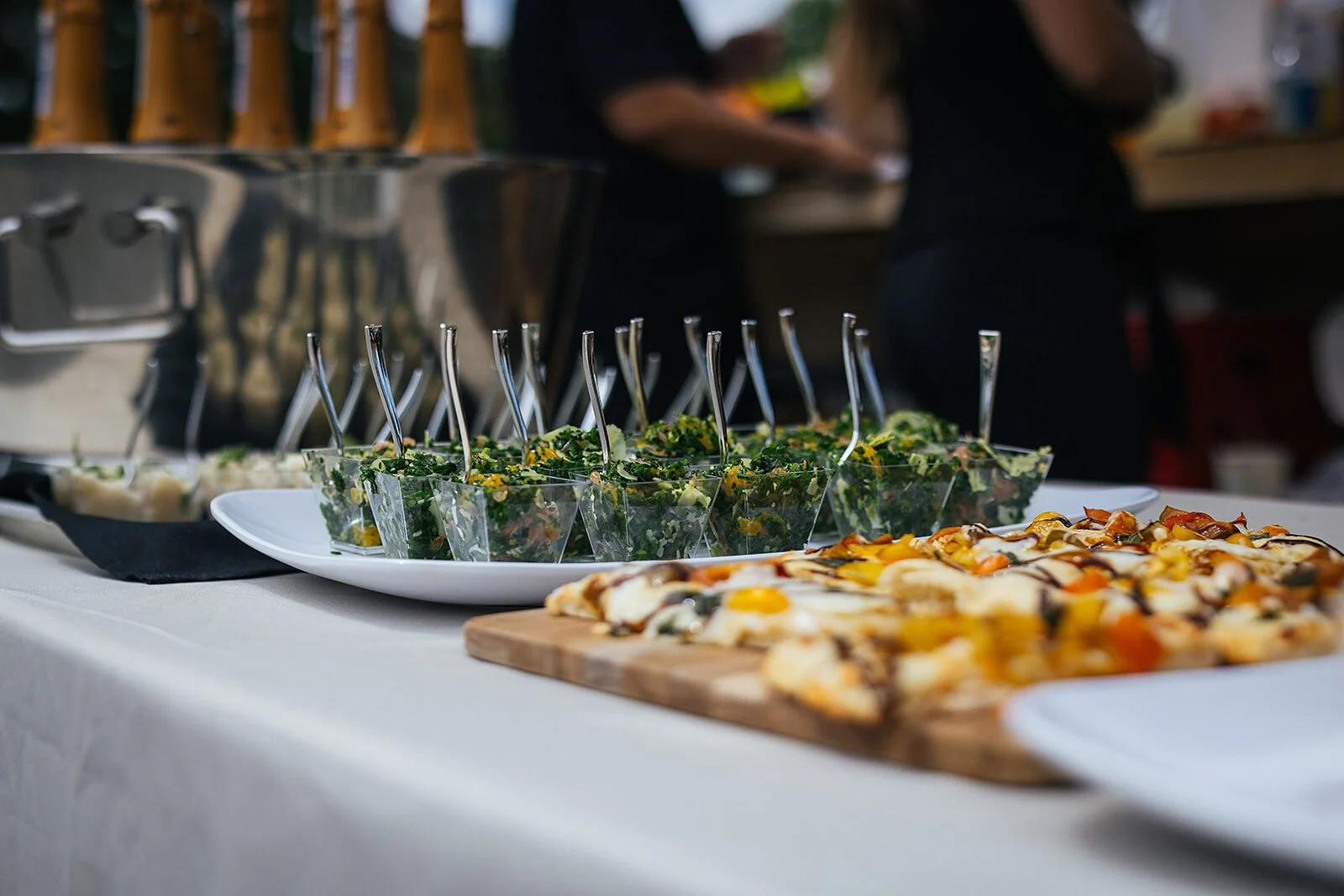 Appetizers Served at Raleigh Event