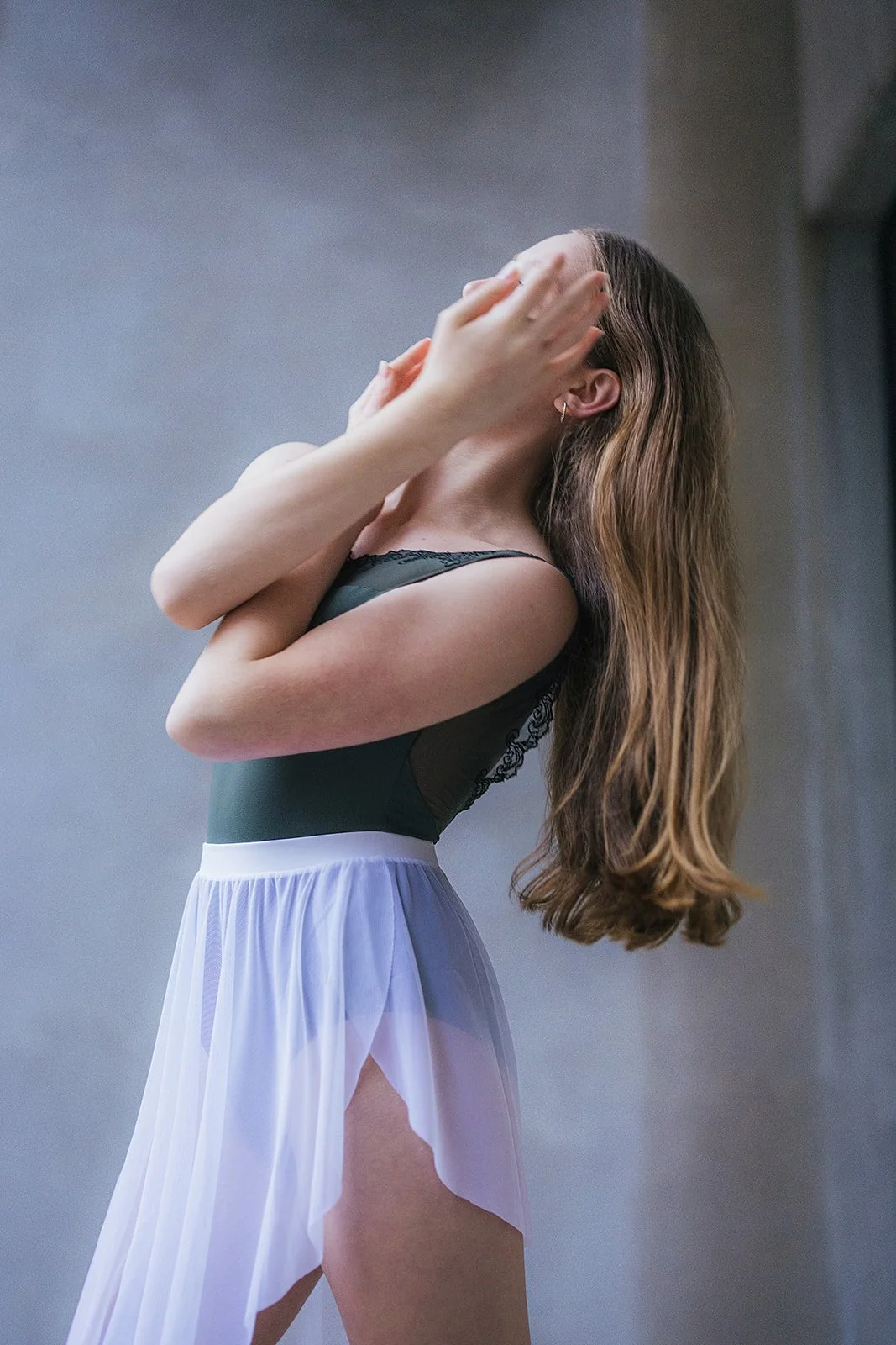 Young Ballerina During Personal Branding Session
