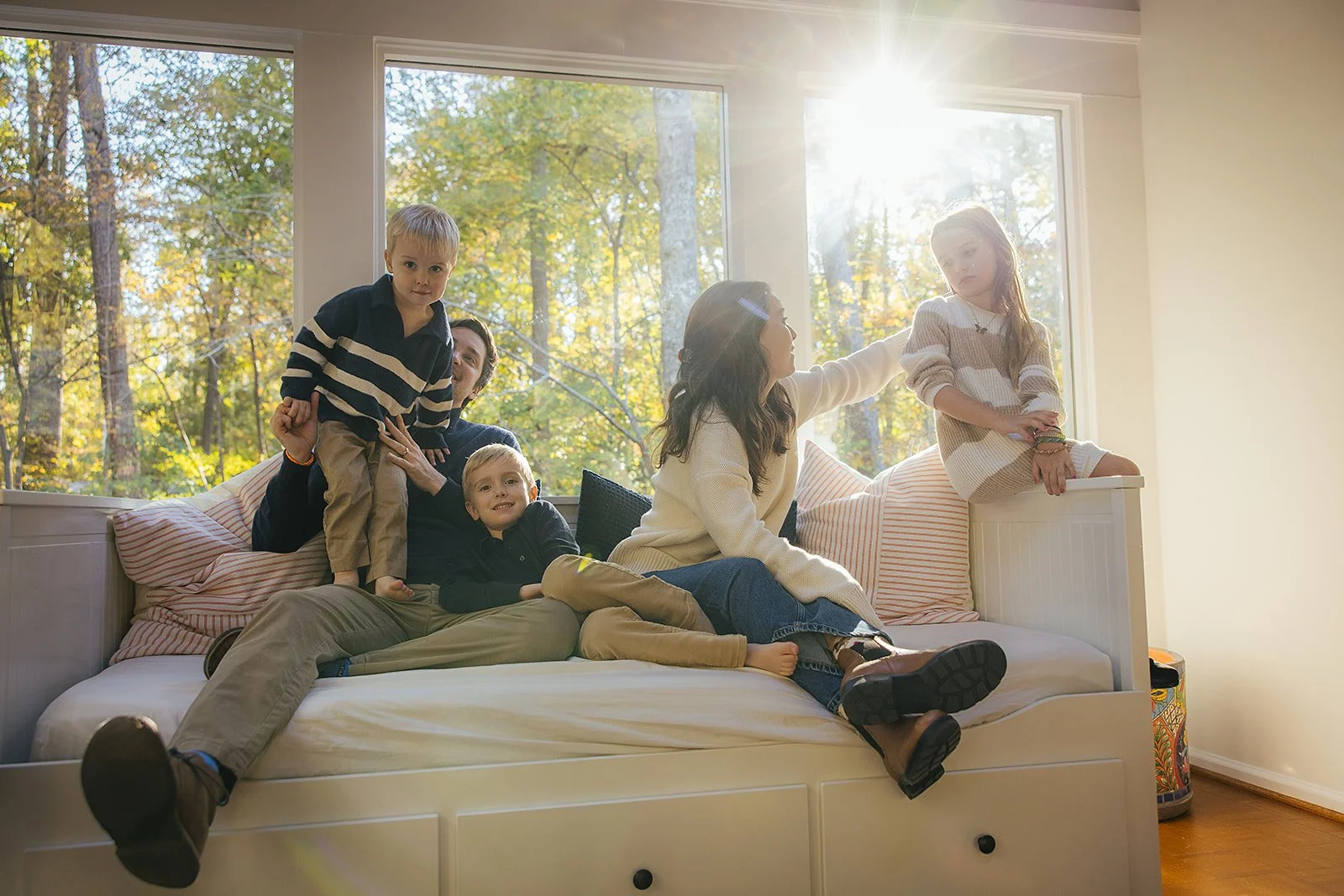 FamilyPhotoOnCouchFamilyPhotoSession