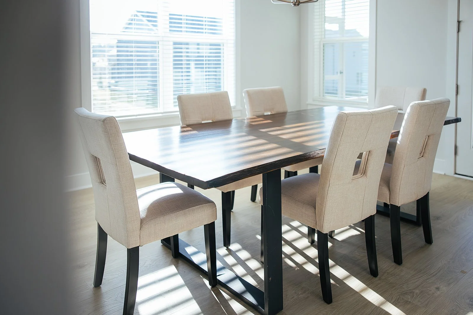 Finished furnished interior photographed for AFR Furniture Rental by Durham commercial photographer Fifty Two Hundred