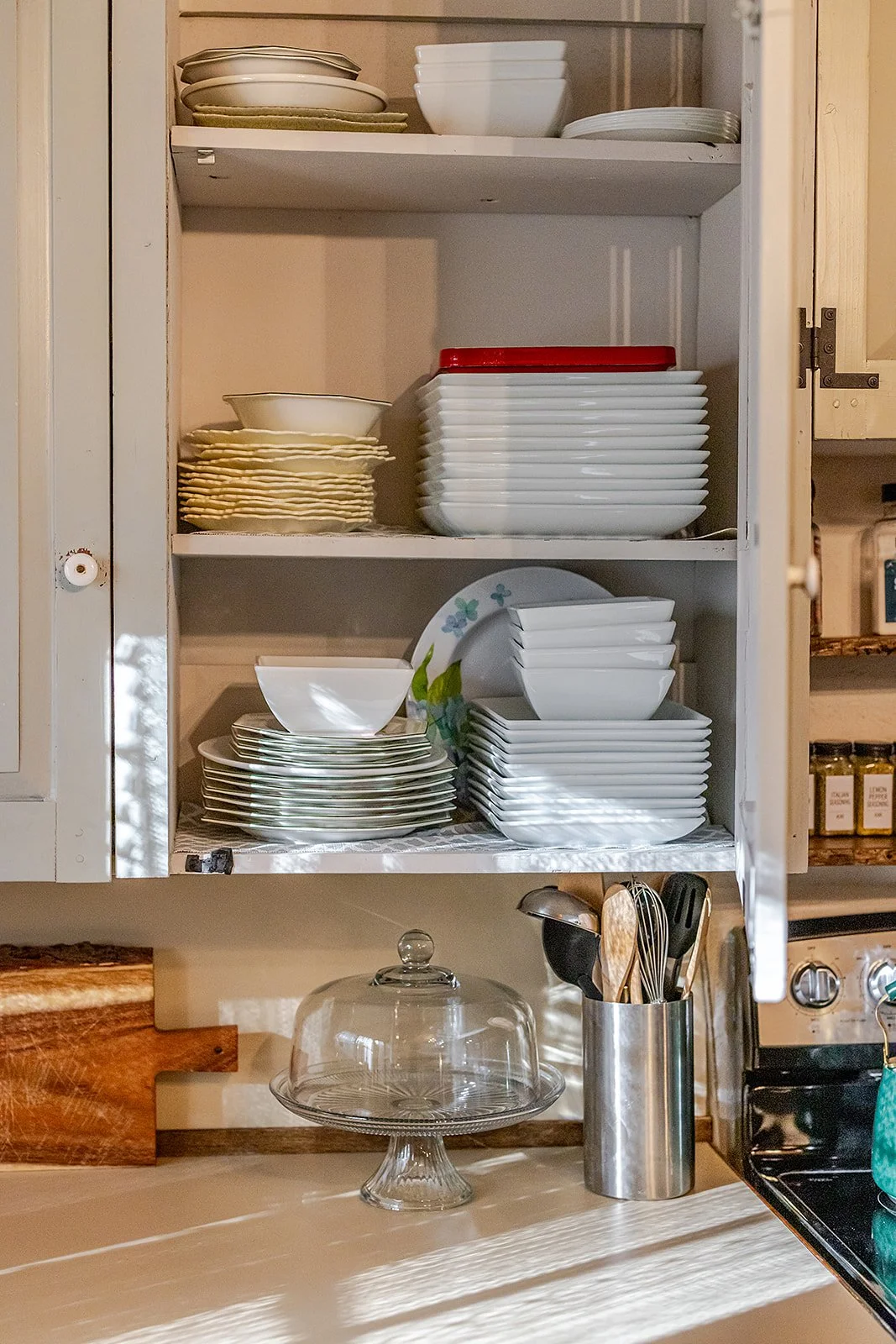Kitchen Details at Keith Arboretum in Durham NC