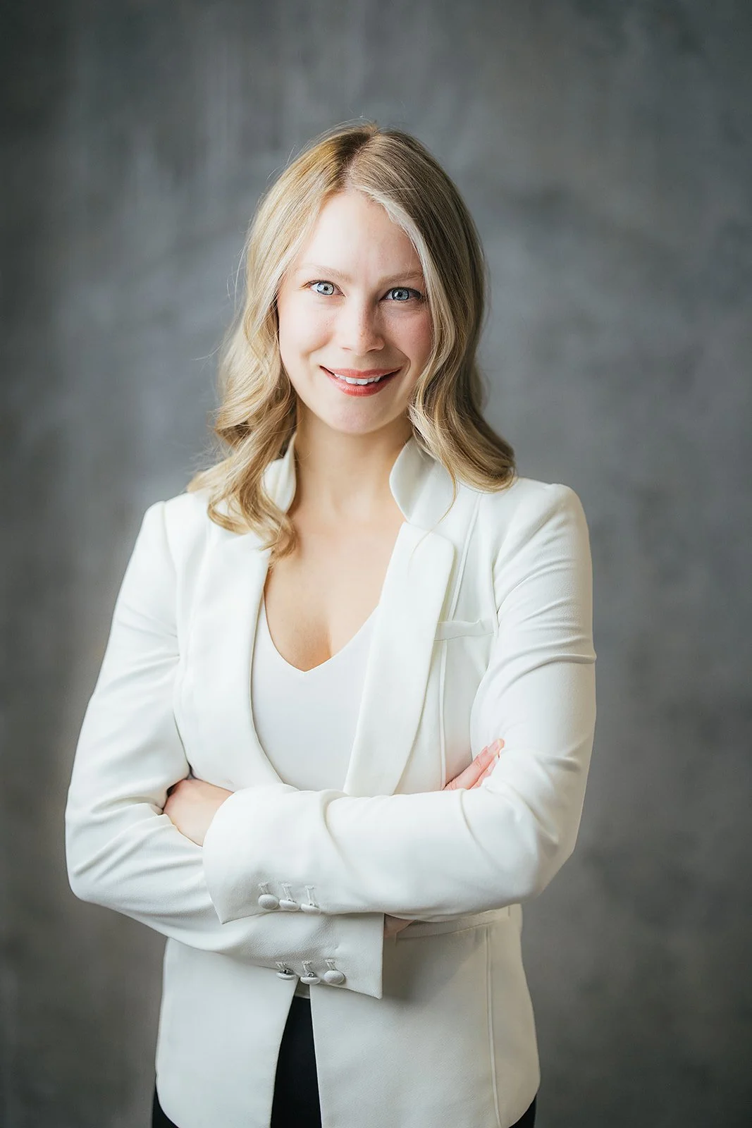Woman Smiling Professional Headshot Durham NC