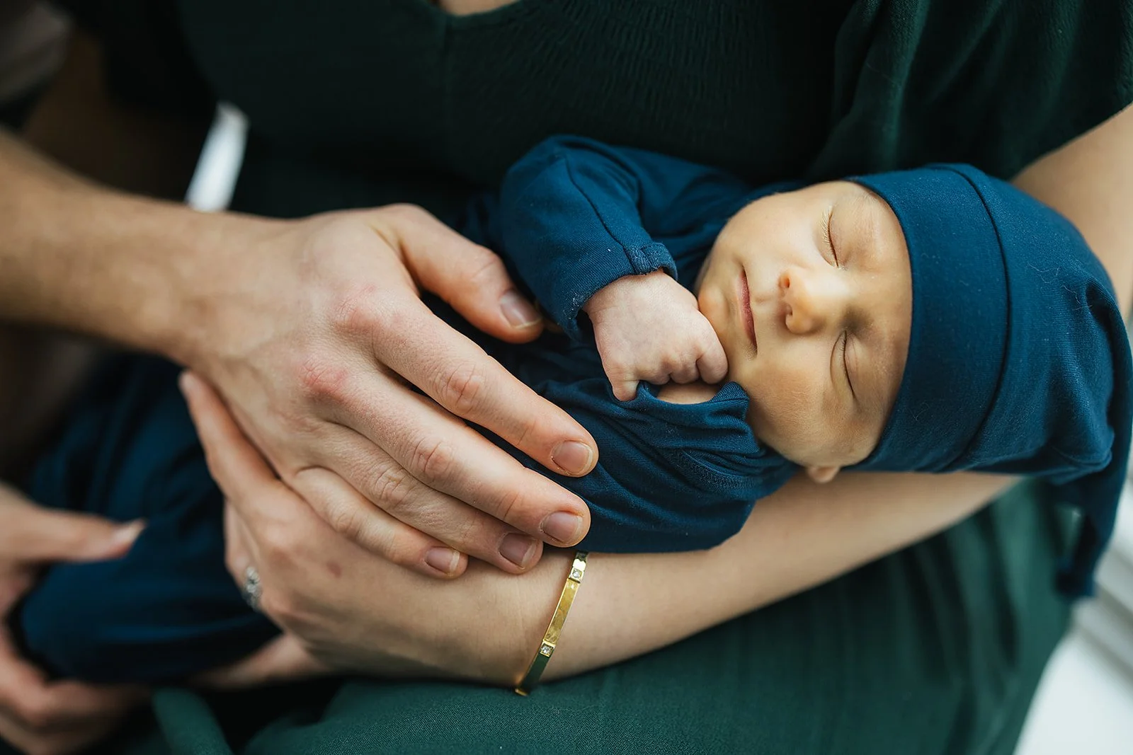 Sleeping baby photoshoot in Durham, NC