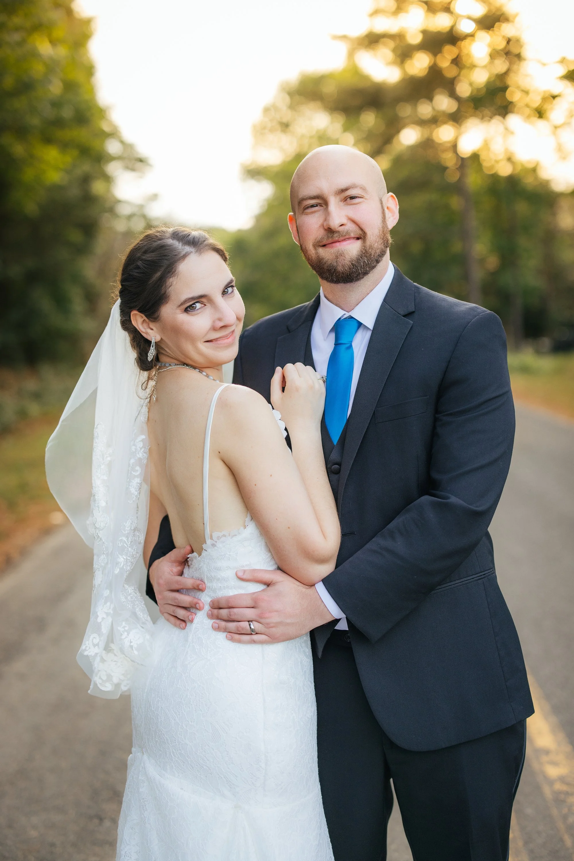 Candid couple moment — Chapel Hill wedding photographer Katrina Williams