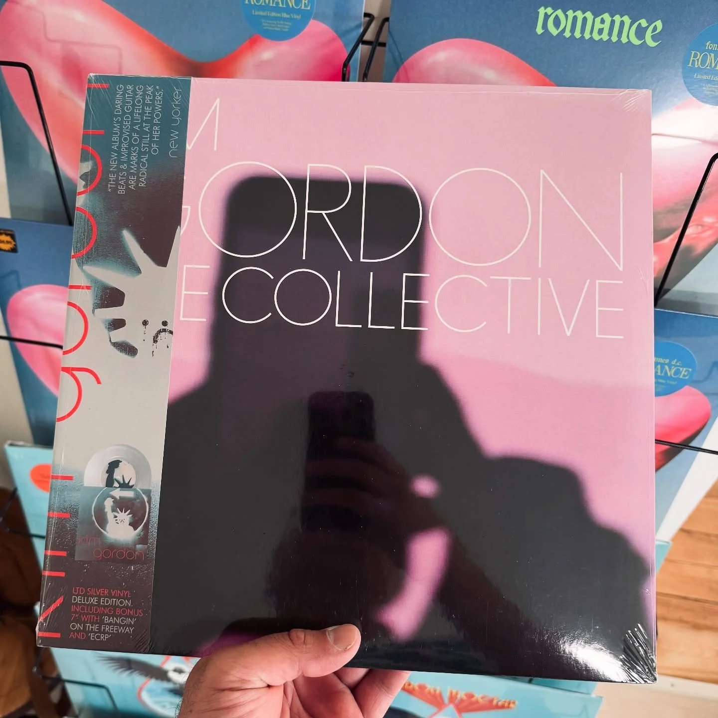 Shipped to Brooklyn, New York. #KimGordon #TheCollective #Vinyl #Records #VinylRecords