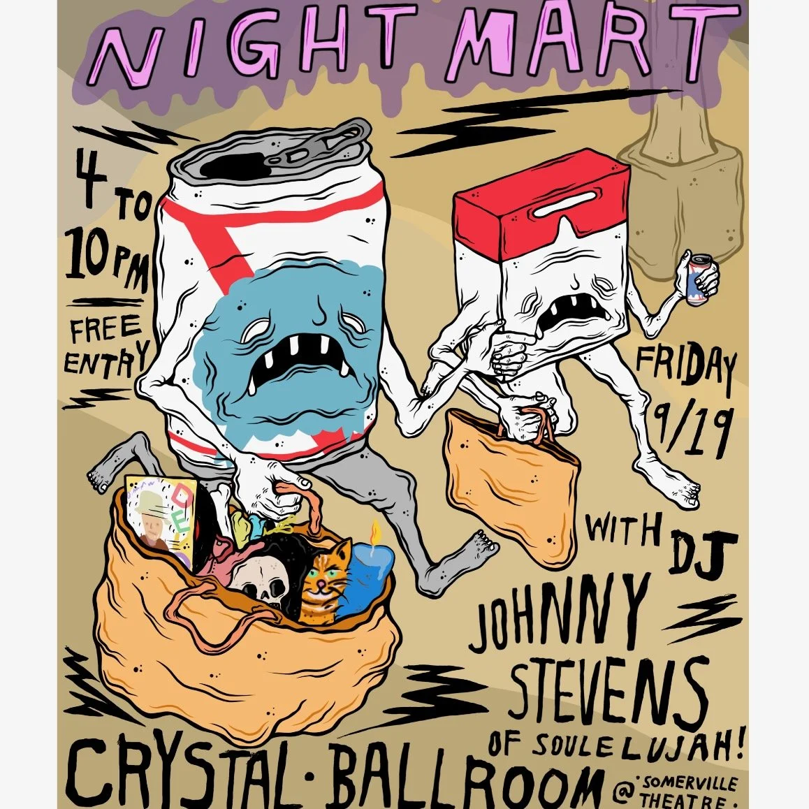 Vintage, Vinyl, &amp; Art Night Market