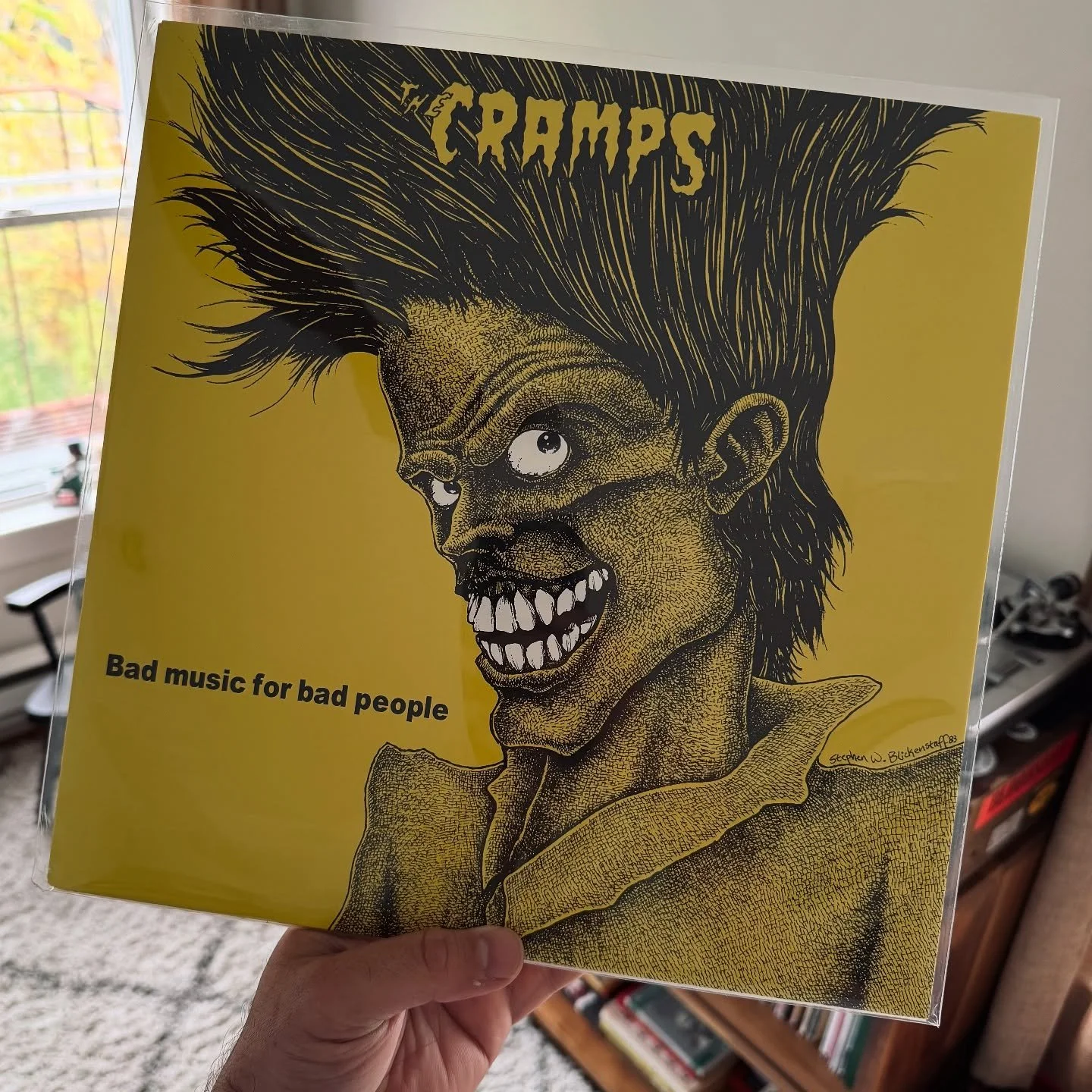 Shipped to Seven Hills, Ohio. #TheCramps #BadMusicForBadPeople #Vinyl #Records #VinylRecords