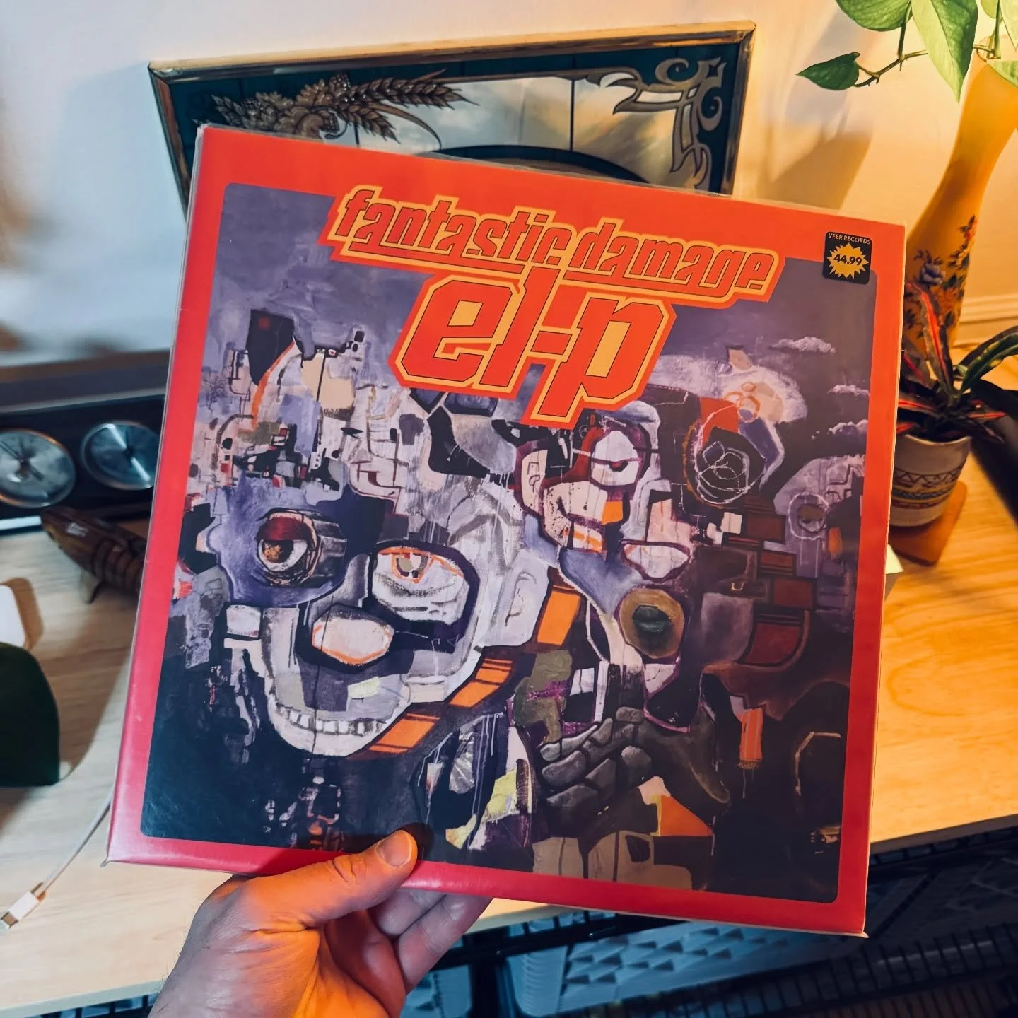 Shipped to Burbank, California. #ElP #FantasticDamage #Vinyl #Records #VinylRecords