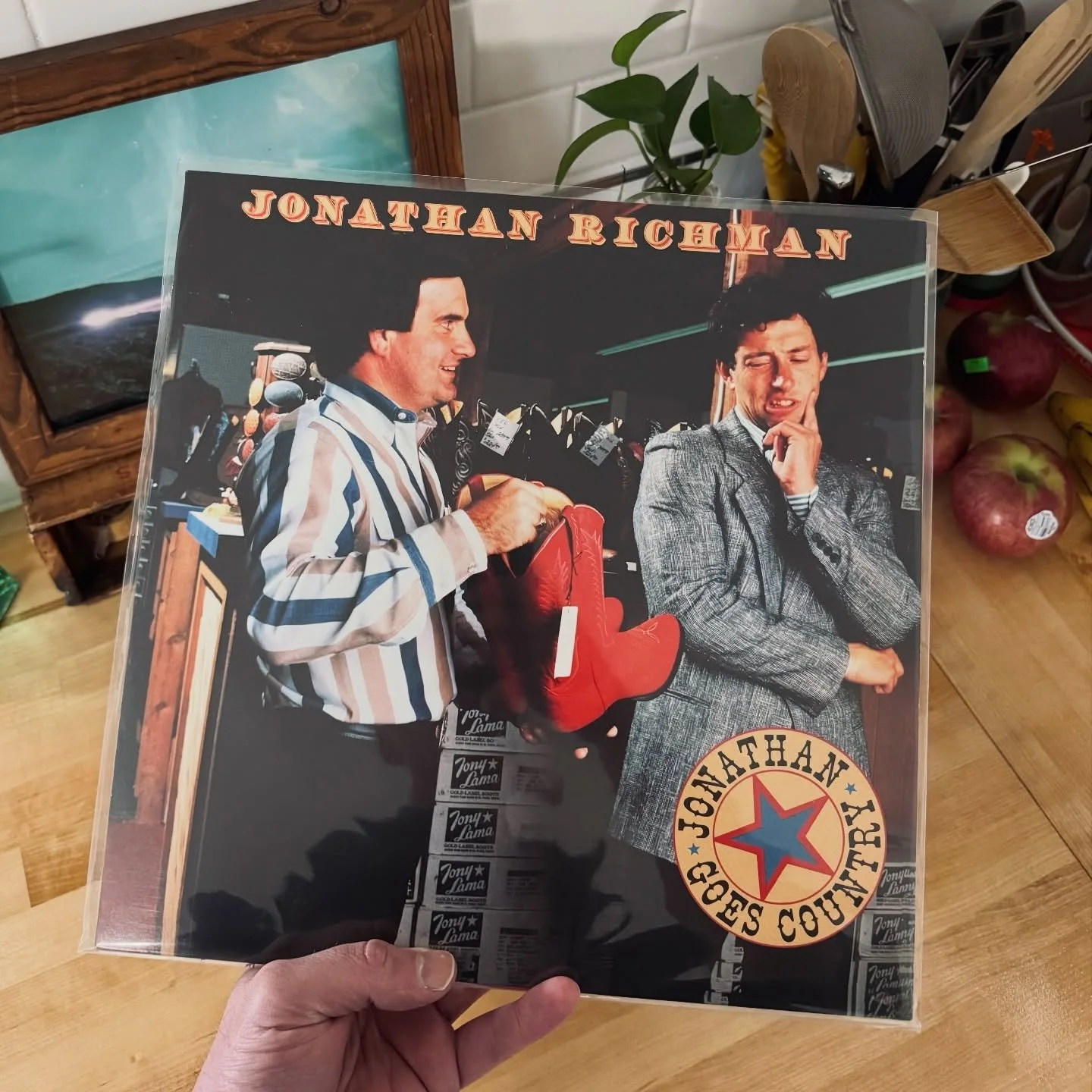 Shipped to Westport, Connecticut. #JonathanRichman #JonathanGoesCountry #Vinyl #Records #VinylRecords