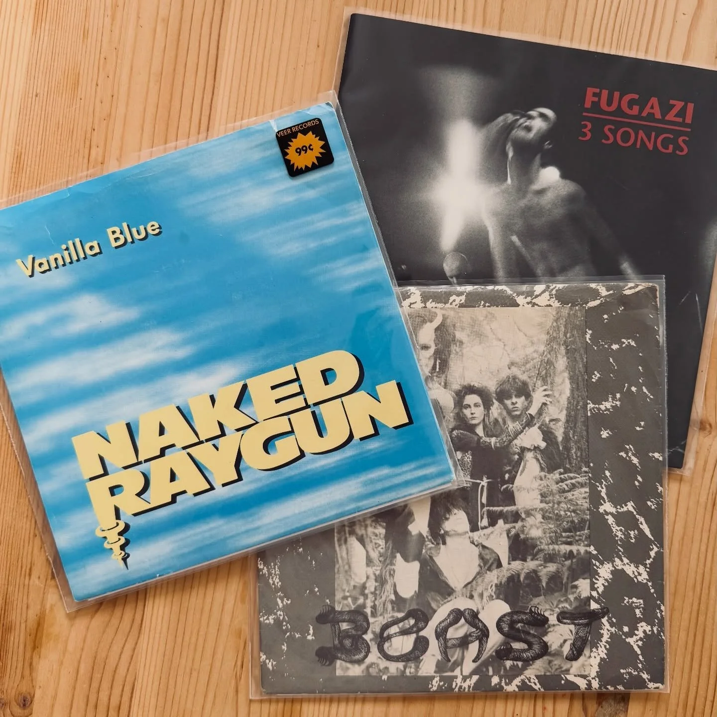 Shipped to Marlborough, Massachusetts. #NakedRaygun #Fugazi #Beast