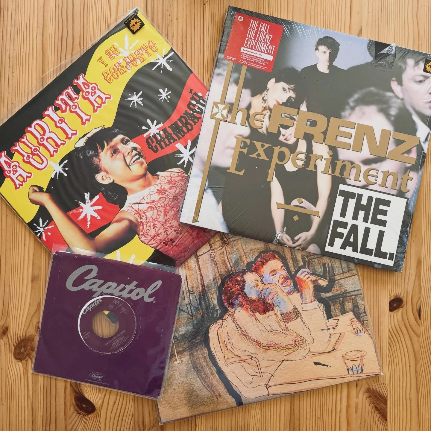 Shipped to Milwaukee, Wisconsin. #ArmandHammer #Alchemist #FooFighters #TheFall #AuritaCastilloYSuConjunto