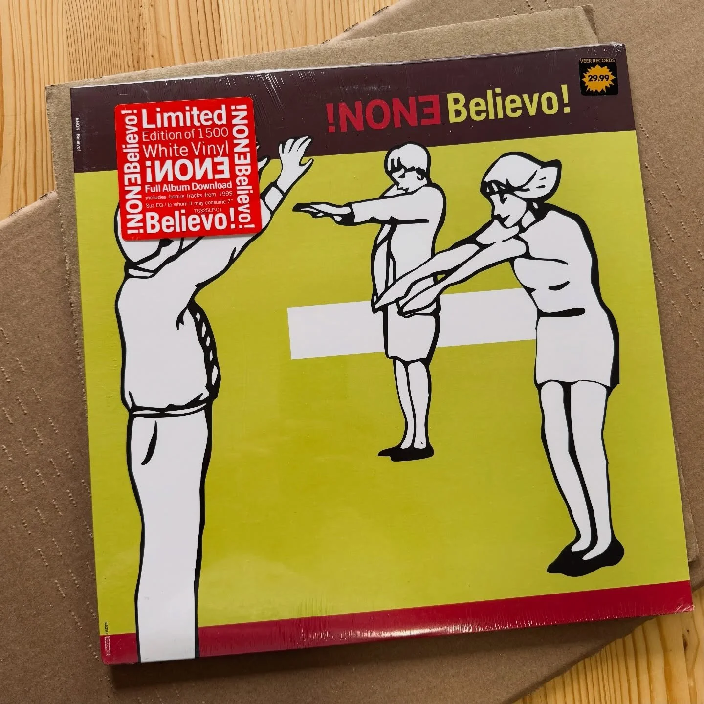 Shipped to Indianapolis, Indiana. #Enon #Believo