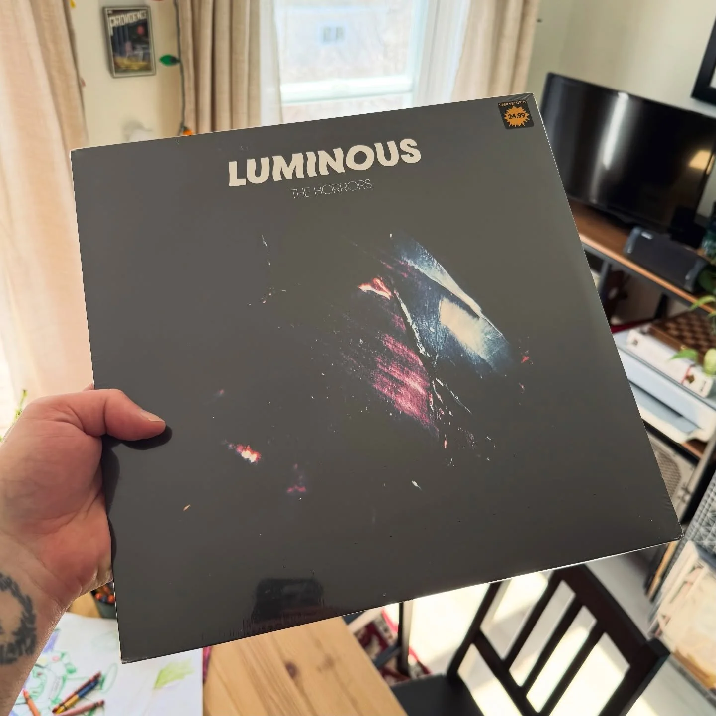 Shipped to Charleston, West Virginia. #TheHorrors #Luminous
