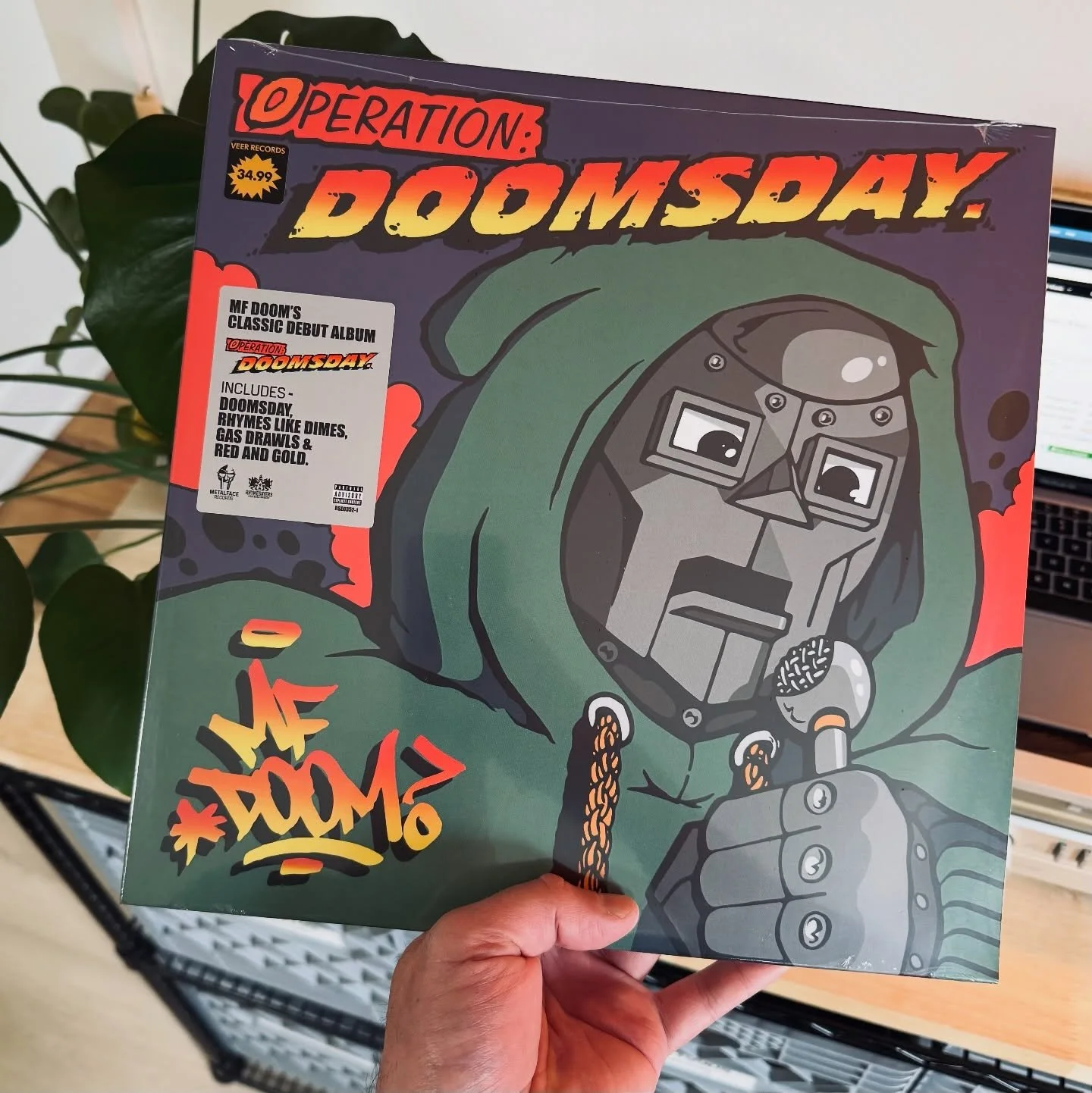 Shipped to Miami, Florida. #MFDoom #OperationDoomsday