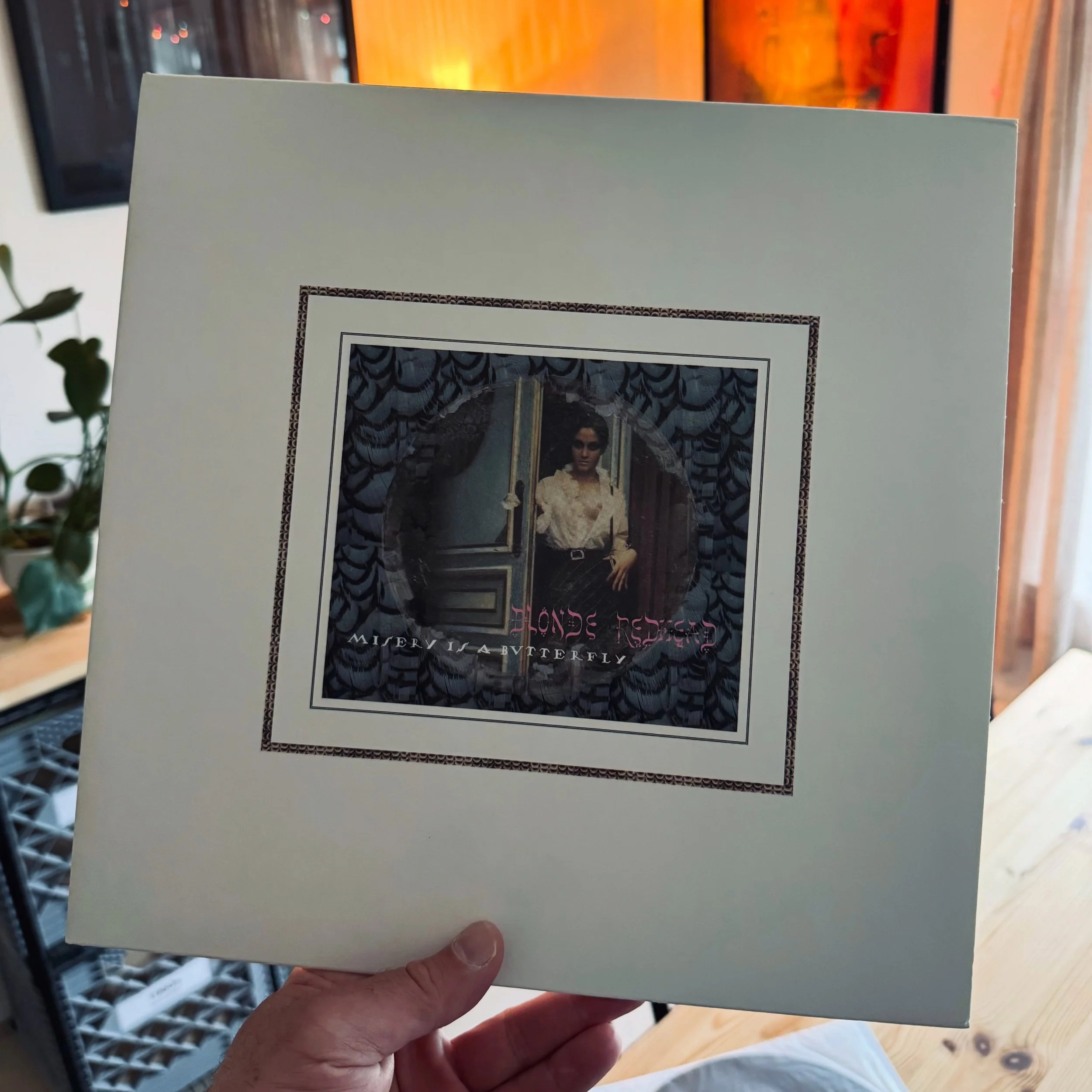 Shipped to Alameda, California. #BlondeRedhead #MiseryIsAButterfly