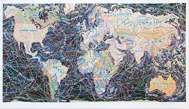 Paula Scher | The Art of Map Design