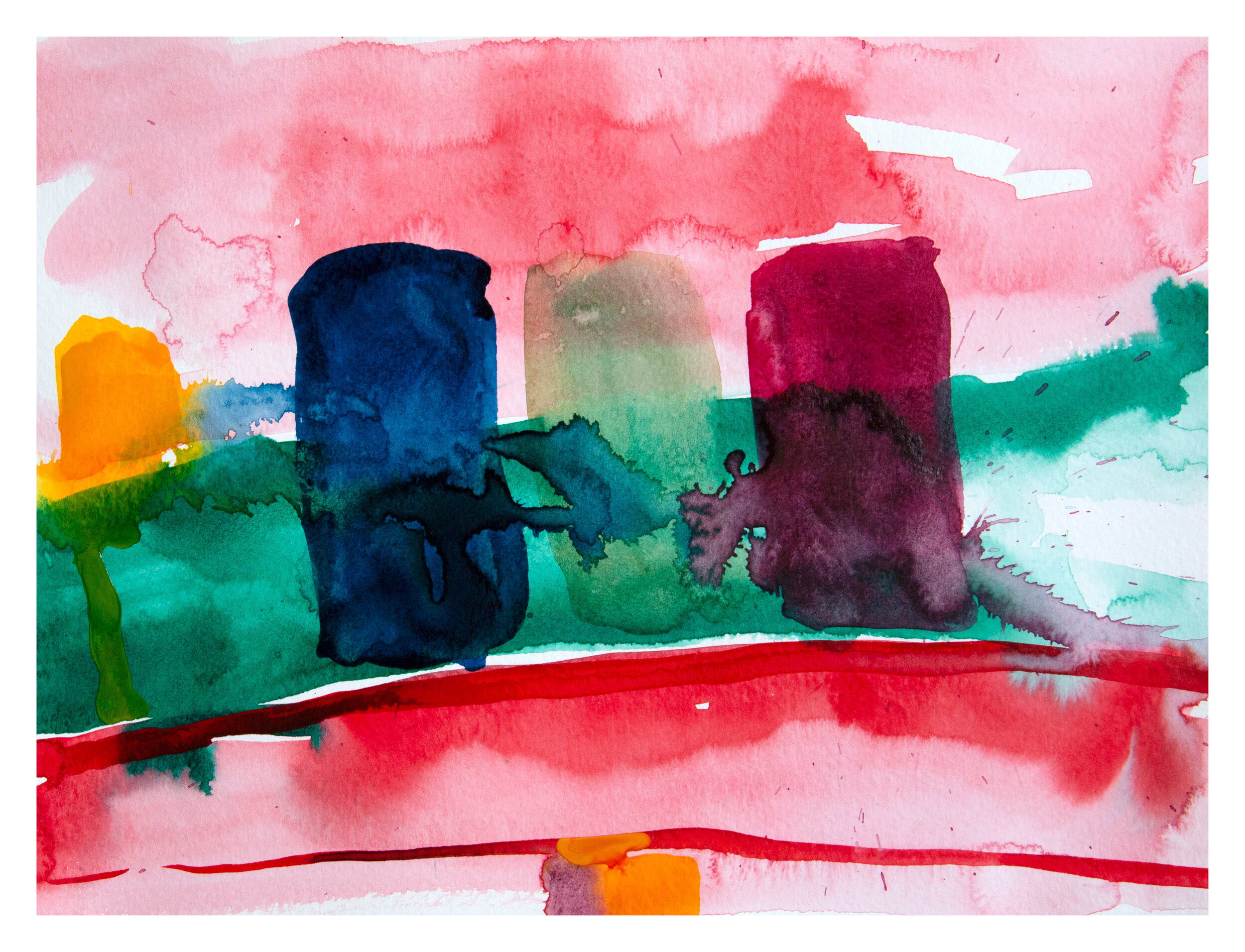 100 Watercolors for Spring (#68)