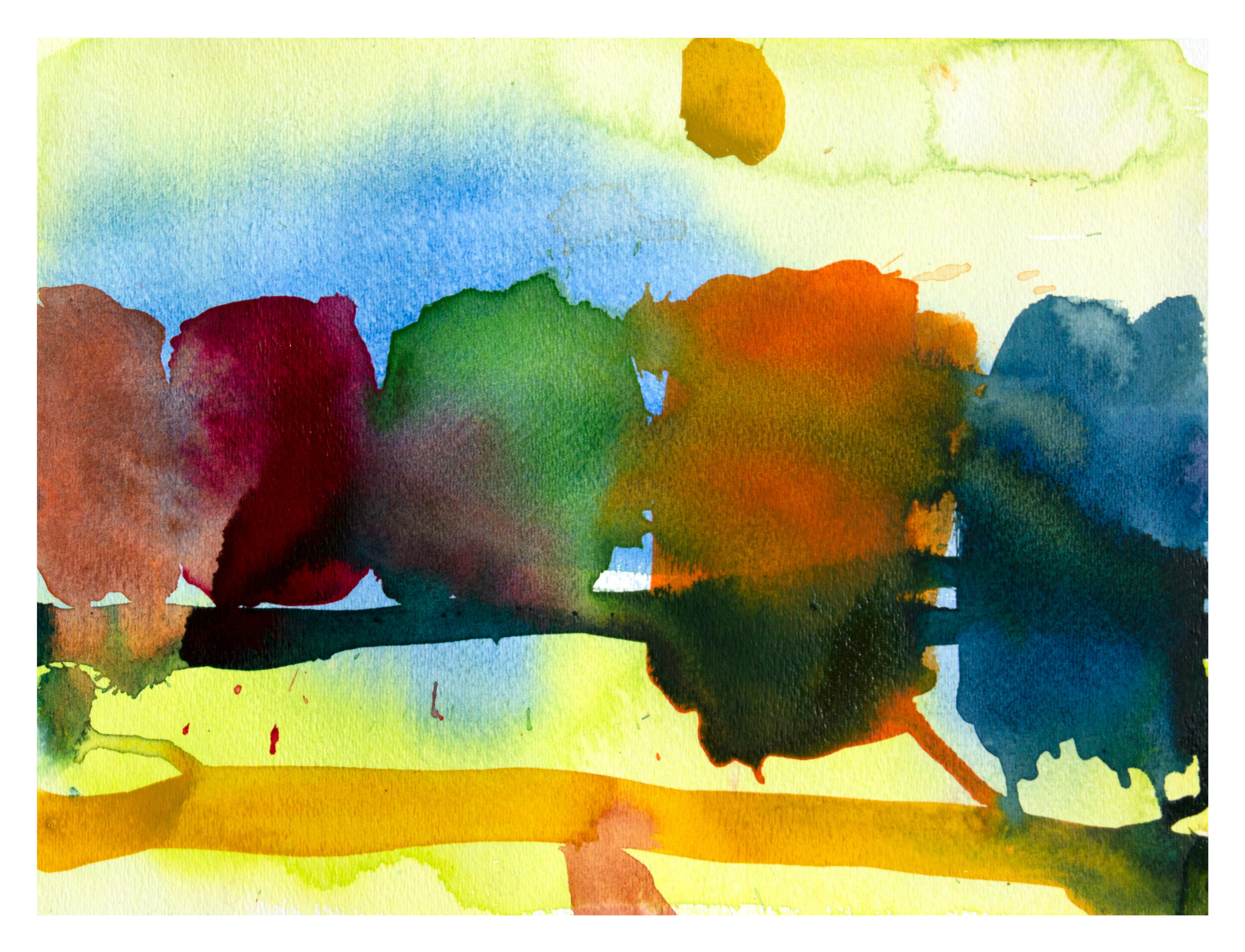 100 Watercolors for Spring (#98)