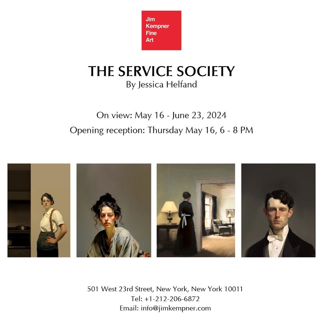 A crowd favorite from our previous group exhibition is now showcasing solo starting on May 16th. 🎉

Join us at the gallery on May 16th, 2024 from 6PM - 8PM for the opening of Jessica Helfand&rsquo;s &ldquo;The Service Society&rdquo;. 

Can&rsquo;t m