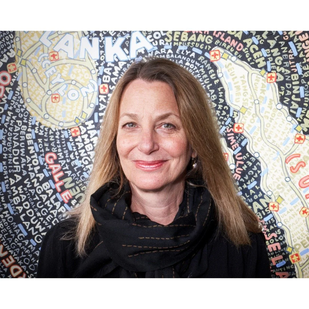 Happy birthday to our friend and amazing artist, Paula Scher! An innovative graphic designer, painter, and printmaker, her work is beloved around the world for its ability to be simultaneously playful and profound.

The United States (Blue), 2007
Scr