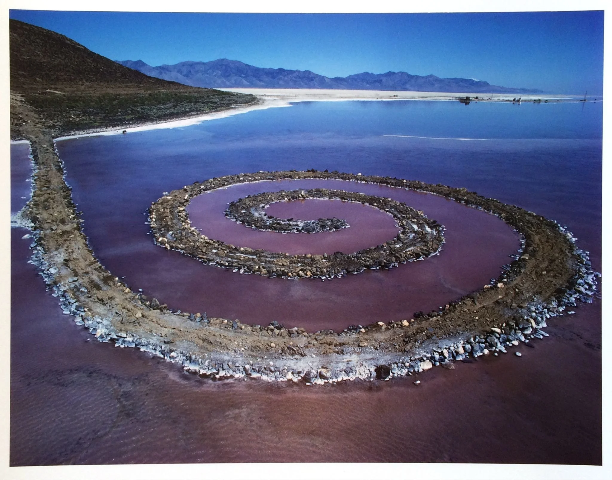 Robert Smithson&rsquo;s Spiral Jetty was built in 1970 on the Great Salt Lake in Utah, but just two years later rising water levels submerged the earthwork, hiding it from view for decades. Fortunately, Italian photographer Gianfranco Gorgoni was inv