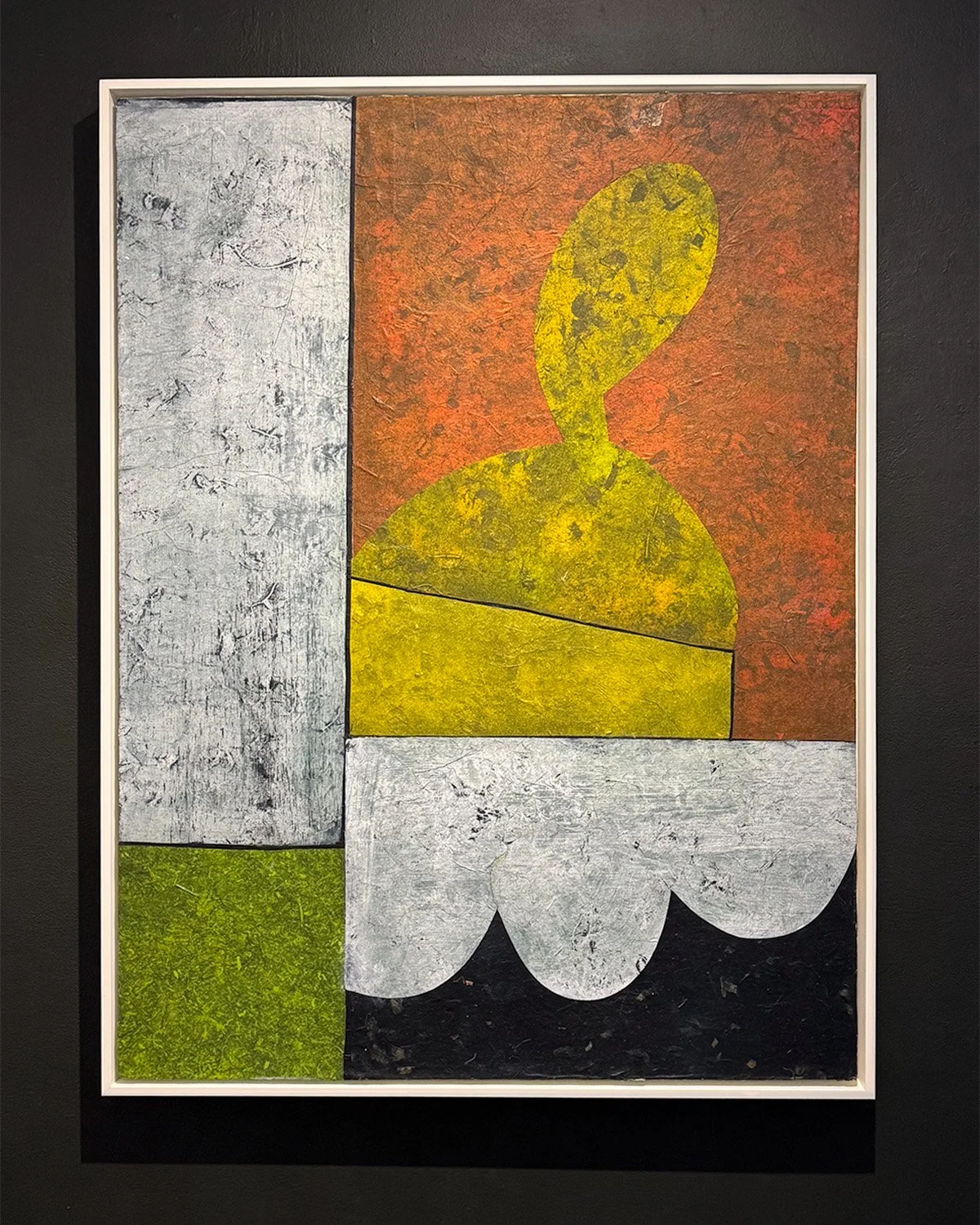 Charlie's collage technique allows for multiple textural variations across the canvas.

Yellow Broom, 2025
Mixed media on canvas
48 x 36 inches

#jimkempnerfineart #texture #charliehewitt #mixedmedia #painting