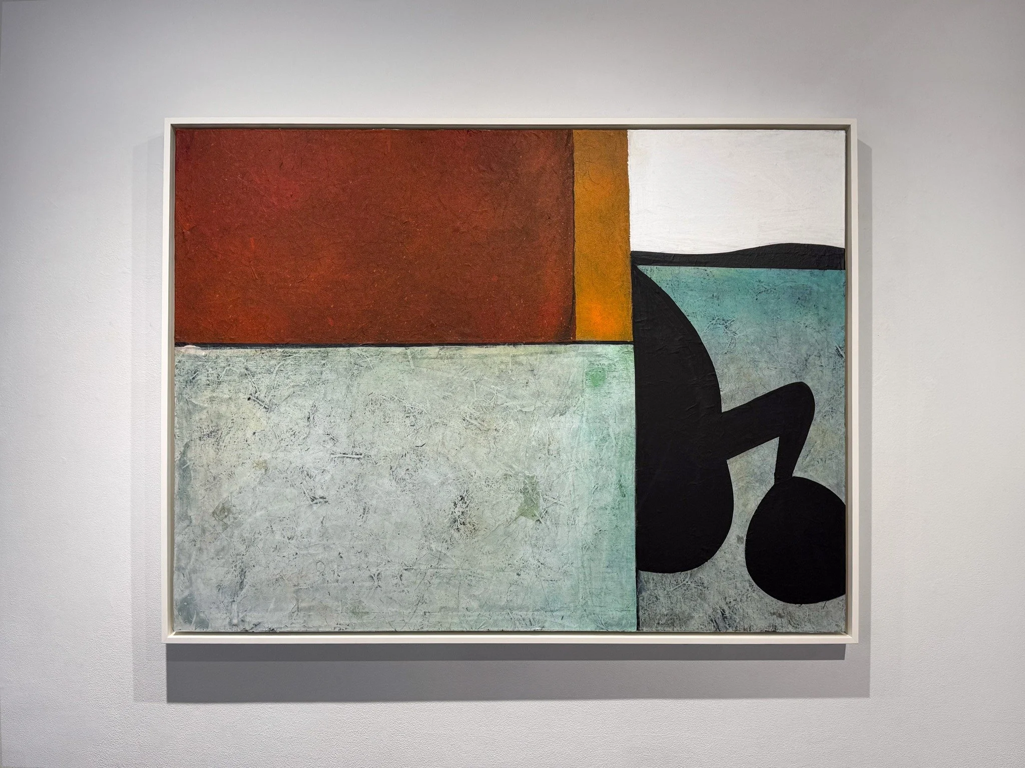 Charlie Hewitt
Black Bell, 2025
Mixed media on canvas
48 x 36 inches

#jimkempnerfineart #charliehewitt #maine #painting #mixedmedia