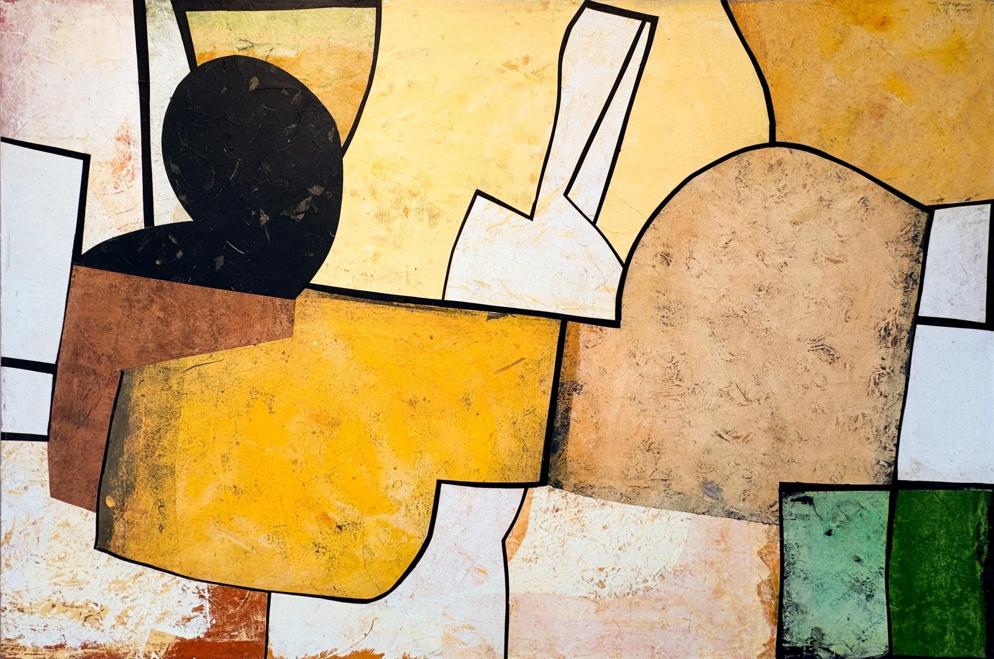 &lsquo;Glass Castle&rsquo; features some of Charlie&rsquo;s boldest lines in this newest body of work, creating a stained-glass effect.

Glass Castle, 2025
Mixed media on canvas
48 x 72 inches

#jimkempnerfineart #mexicomaine #charliehewitt #painting