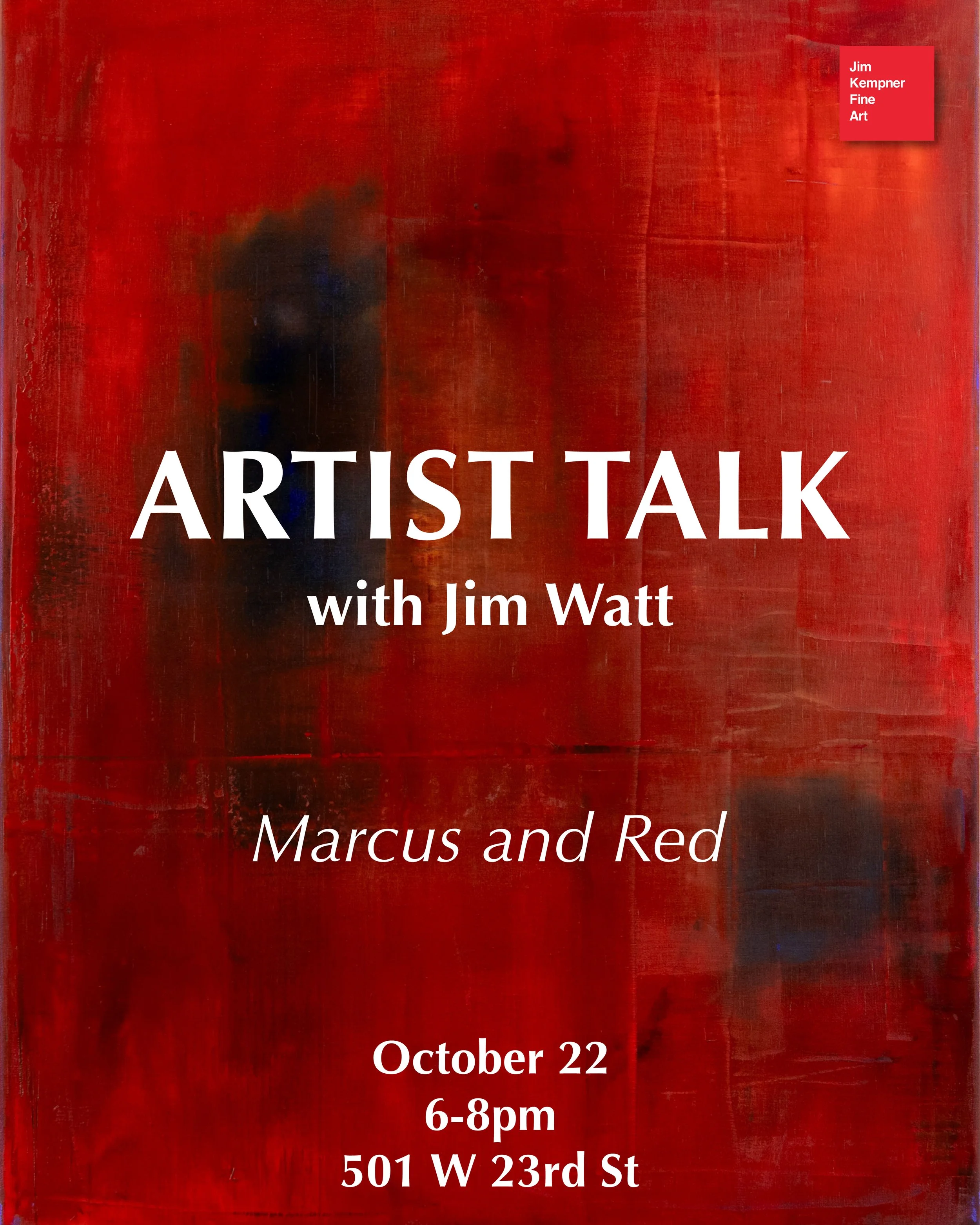 Artist Talk with Jim Watt