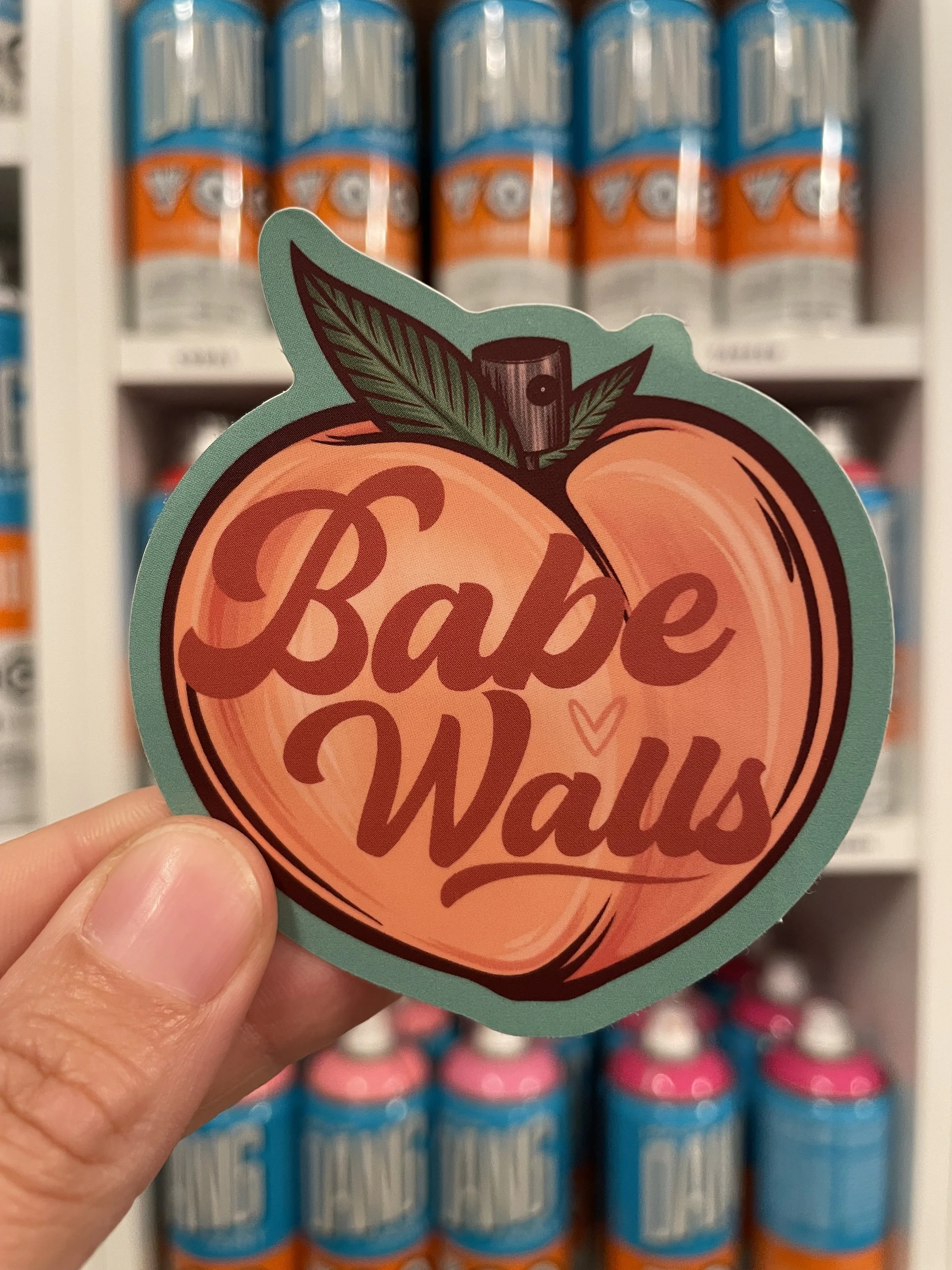 Babe Walls Chamblee, GA Sticker