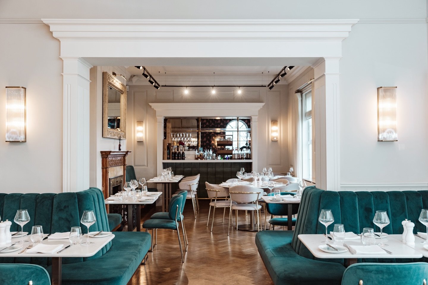 Interiors for @montgomerysbarandrestaurant ✨