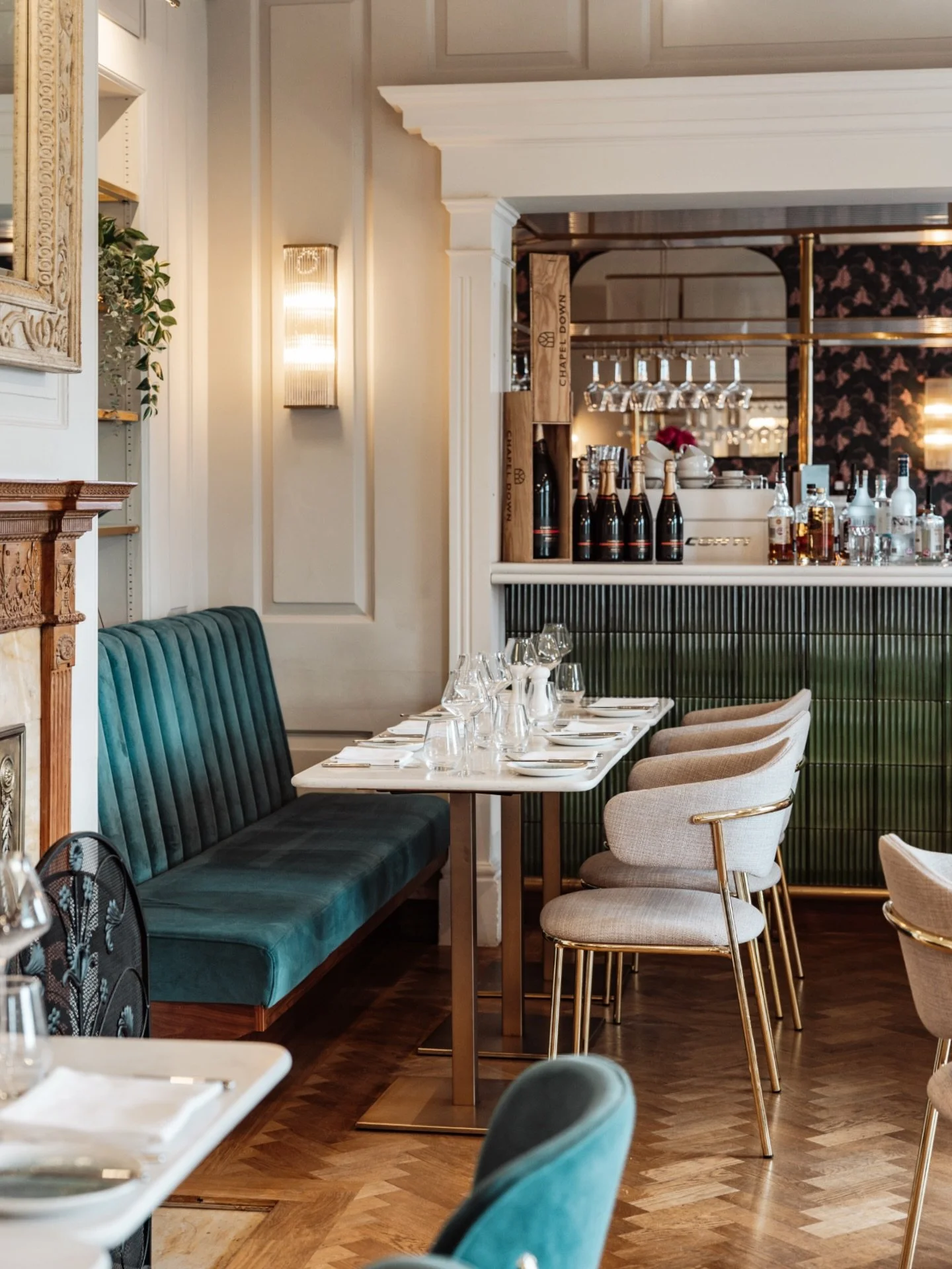 Interiors for @montgomerysbarandrestaurant ✨