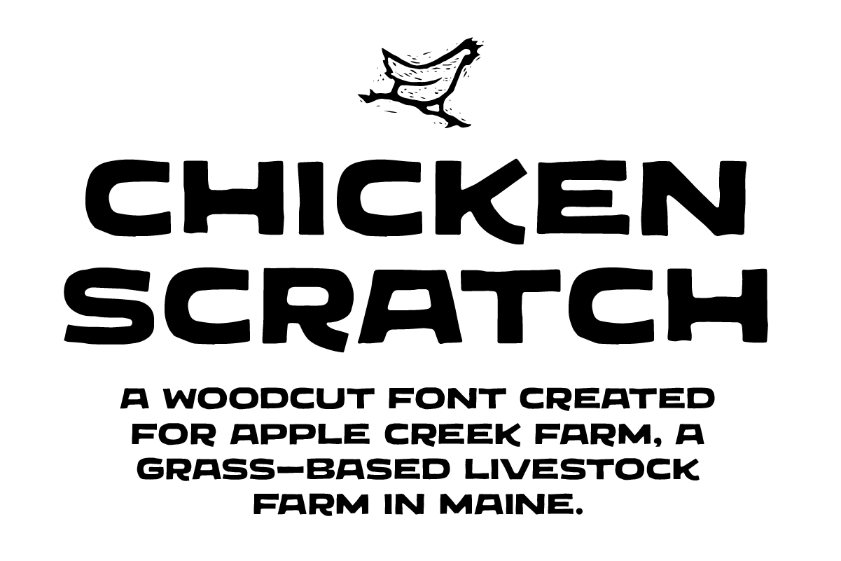 Farmrun-CustomFonts-ChickenScratch.png