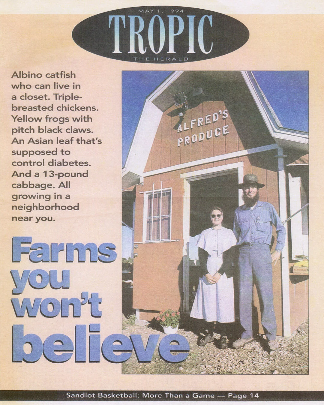 TROPIC - May 1994